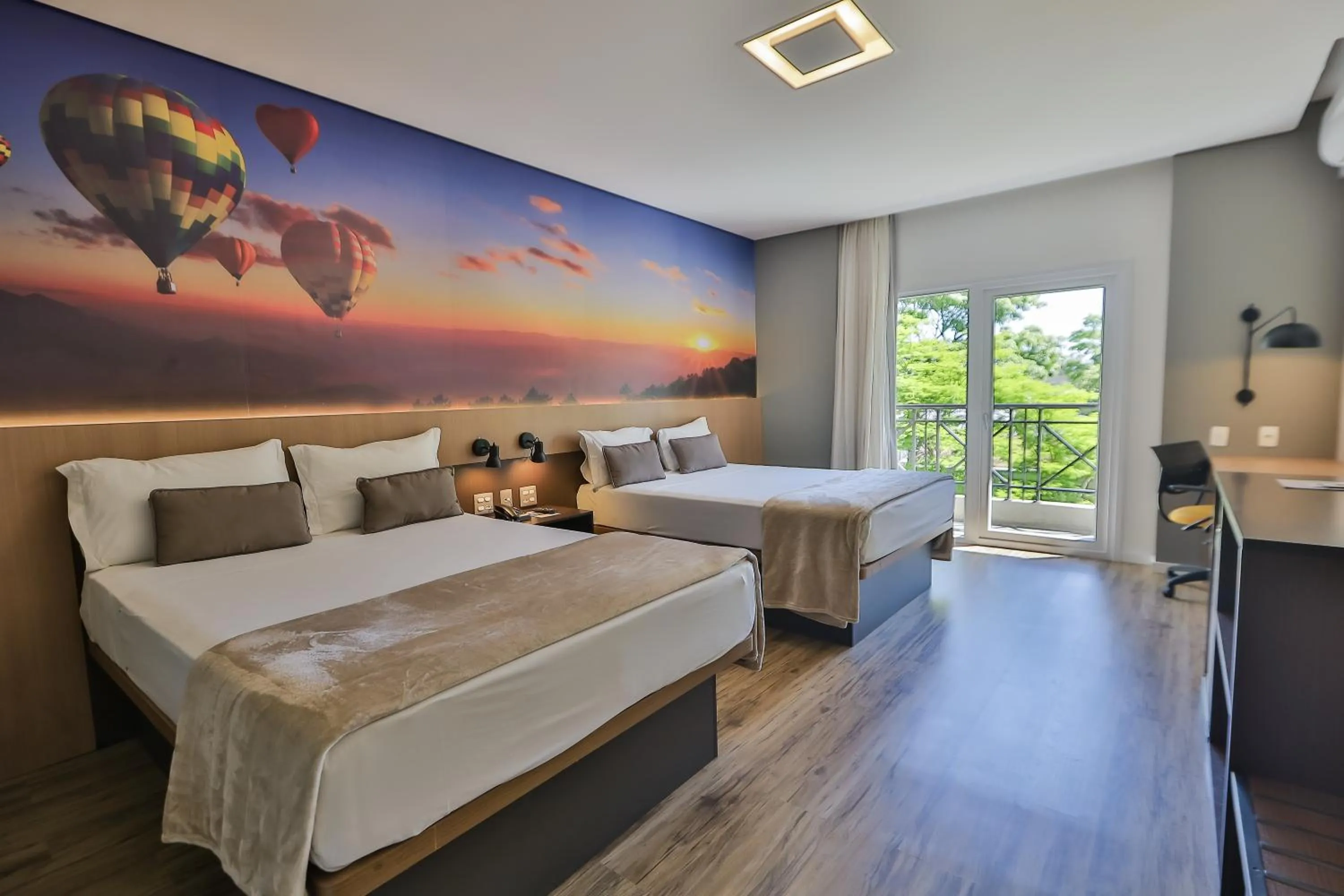 Restaurant/places to eat, Bed in Hotel Panamby Guarulhos