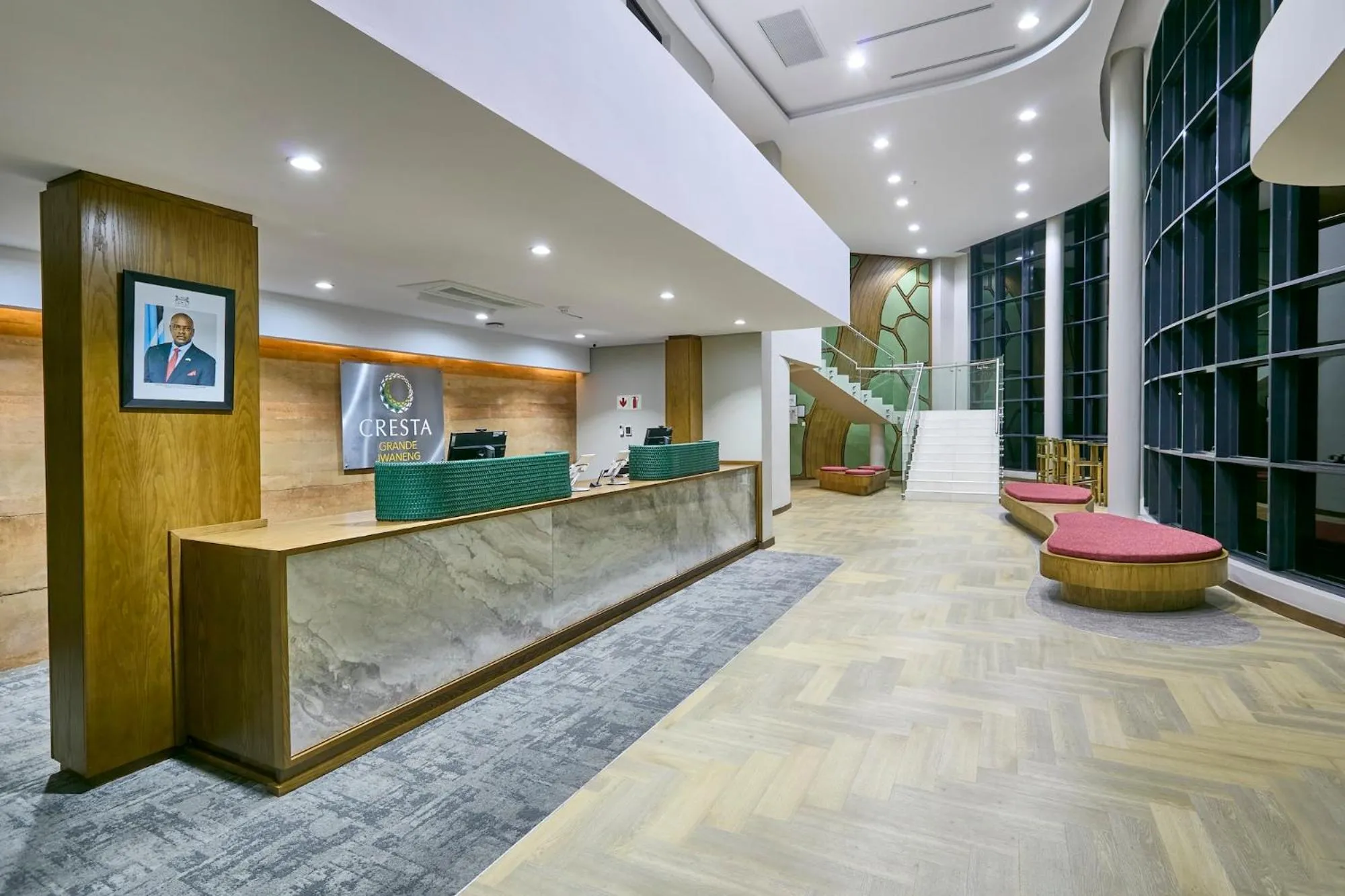 Lobby or reception in Cresta Grande Jwaneng