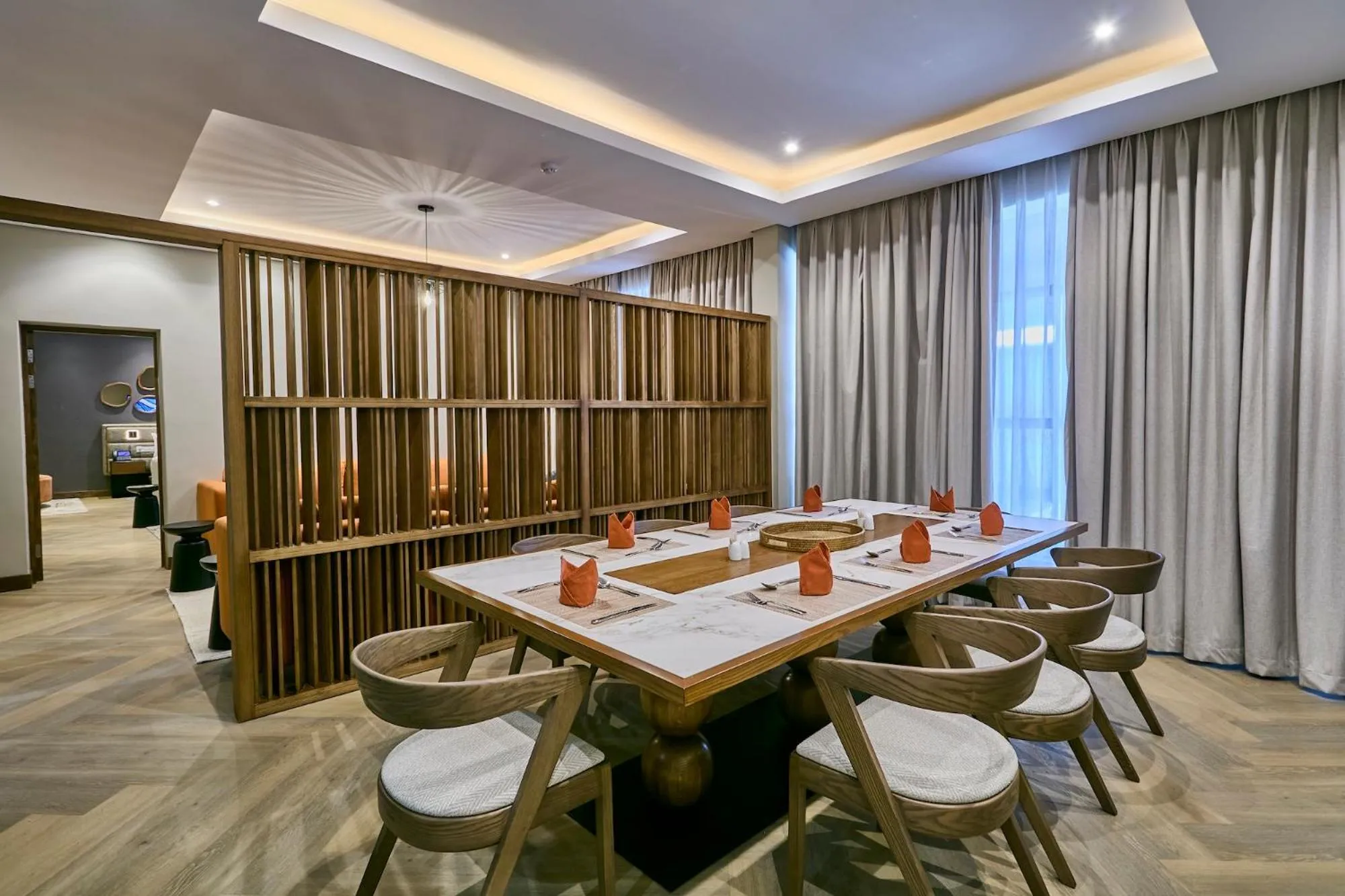 Dining area in Cresta Grande Jwaneng