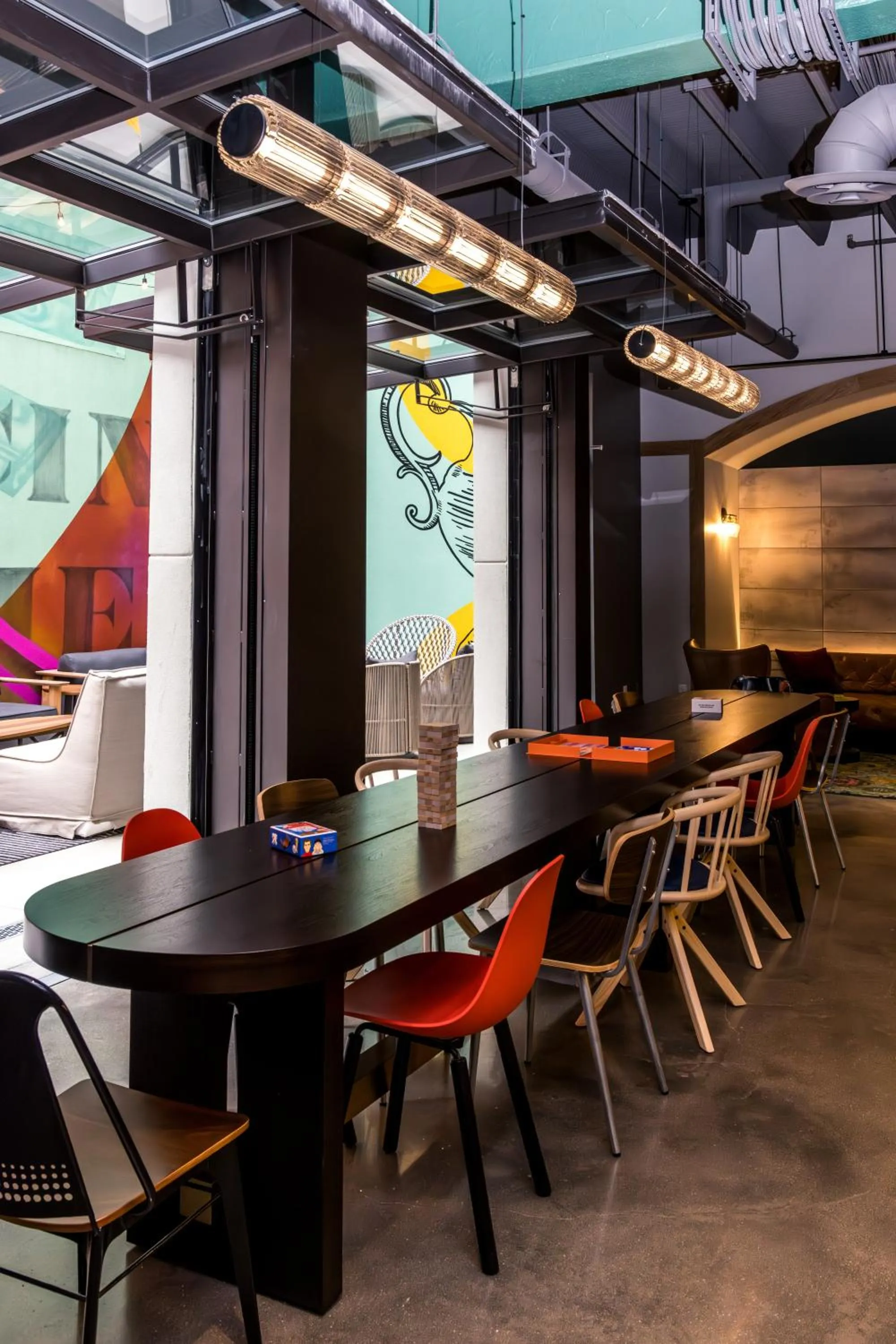 Lobby or reception in Moxy Cincinnati Downtown