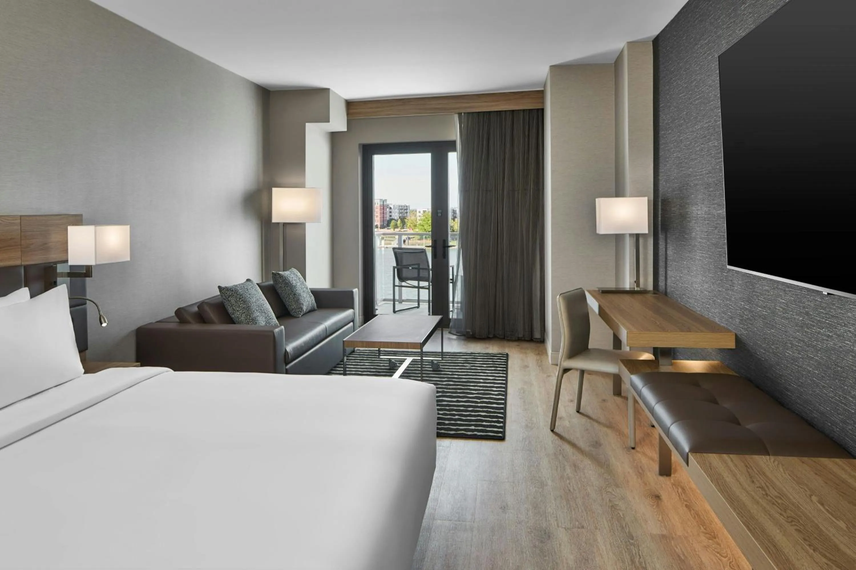 Photo of the whole room, Bed in AC Hotel Savannah Historic District