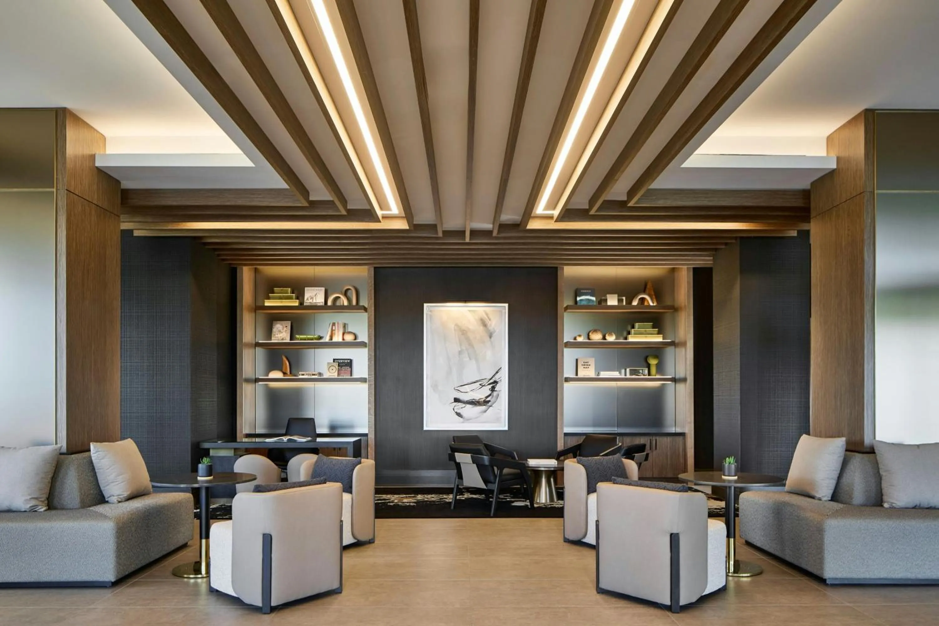 Lobby or reception in AC Hotel Savannah Historic District