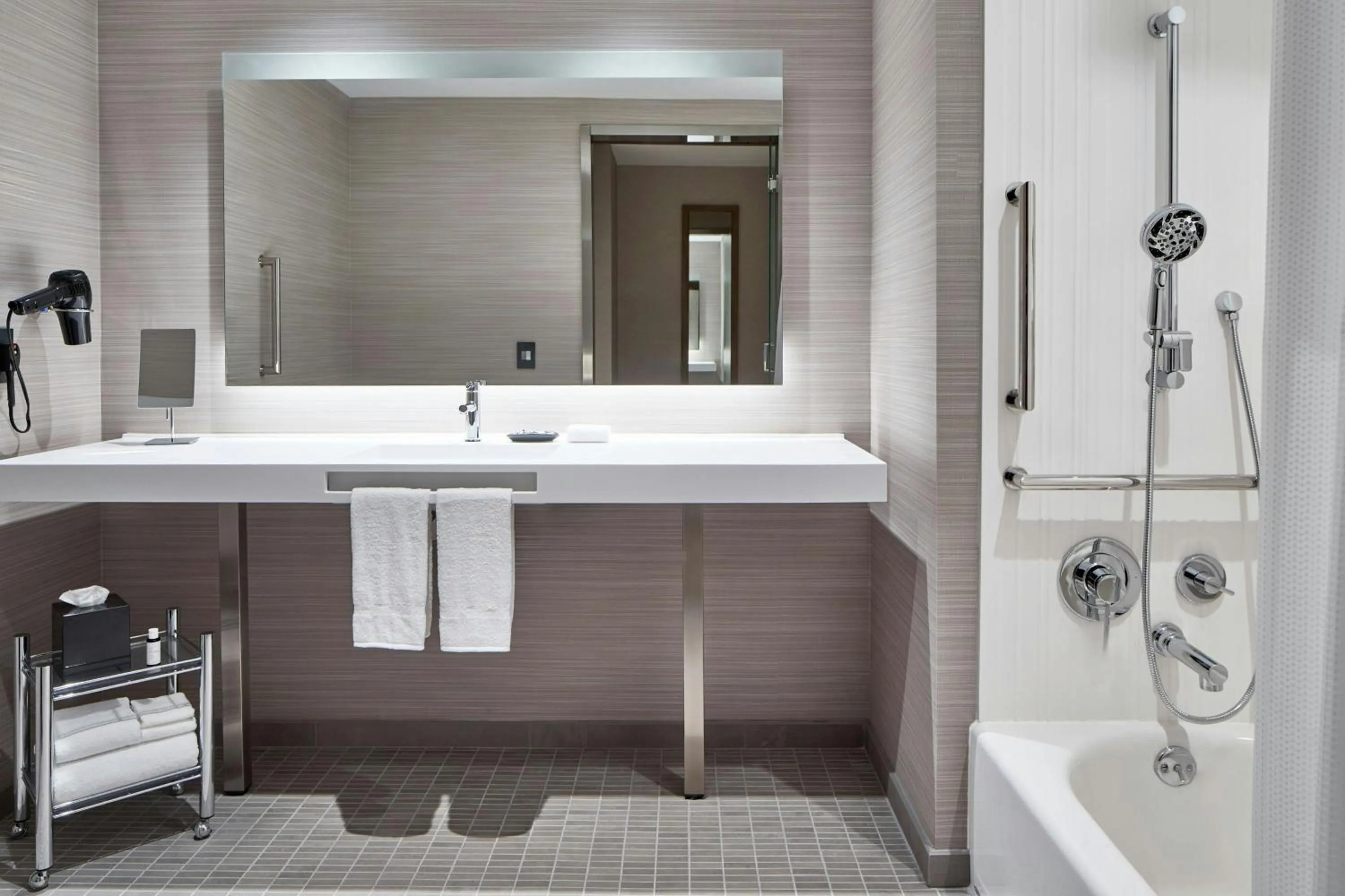 Bathroom in AC Hotel Savannah Historic District