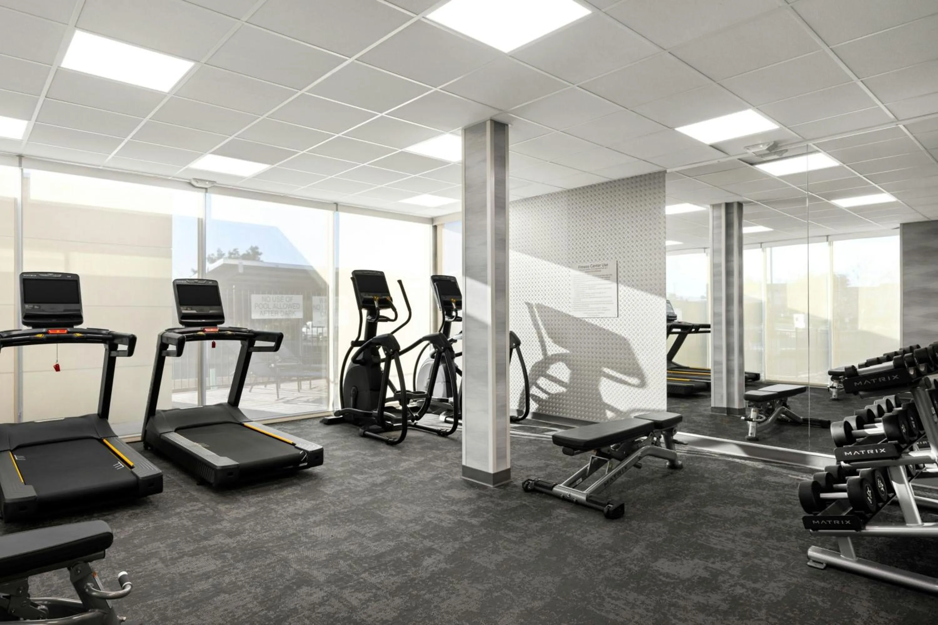 Fitness centre/facilities in Fairfield Inn & Suites Livermore