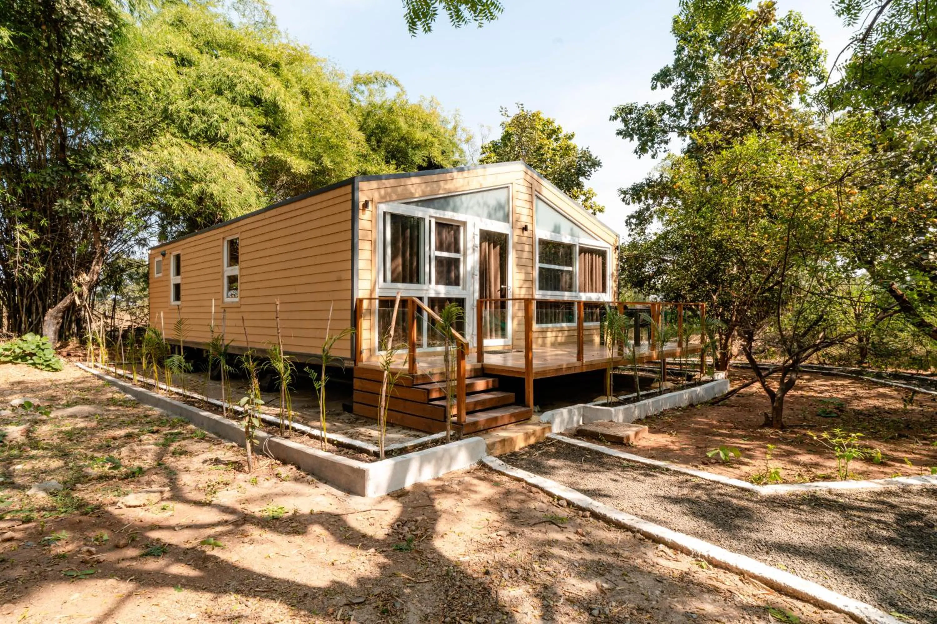 Facade/entrance in Treebo Premium Mowgli's Den, Pench