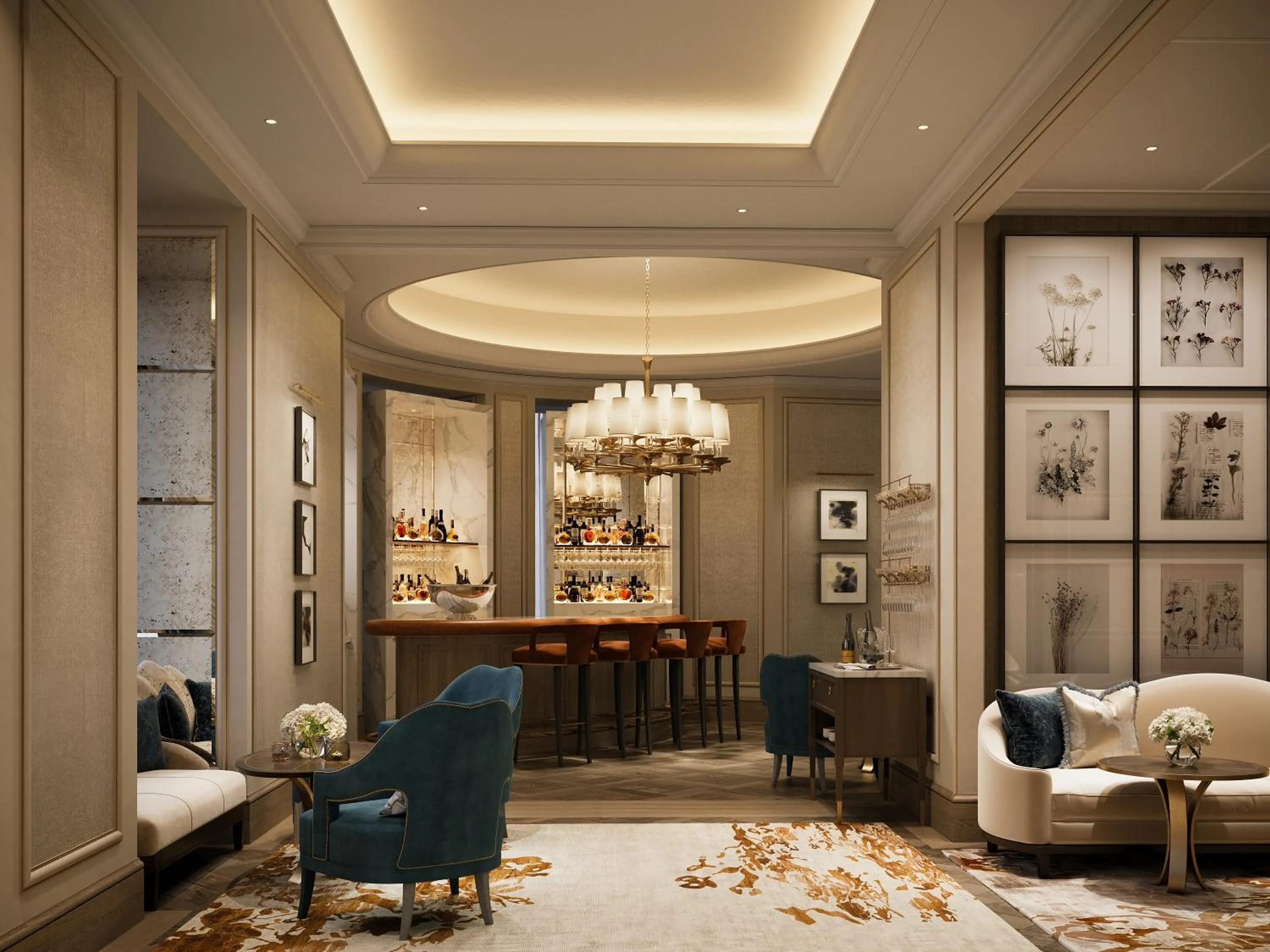 Lounge or bar in Corinthia Grand Hotel du Boulevard Bucharest