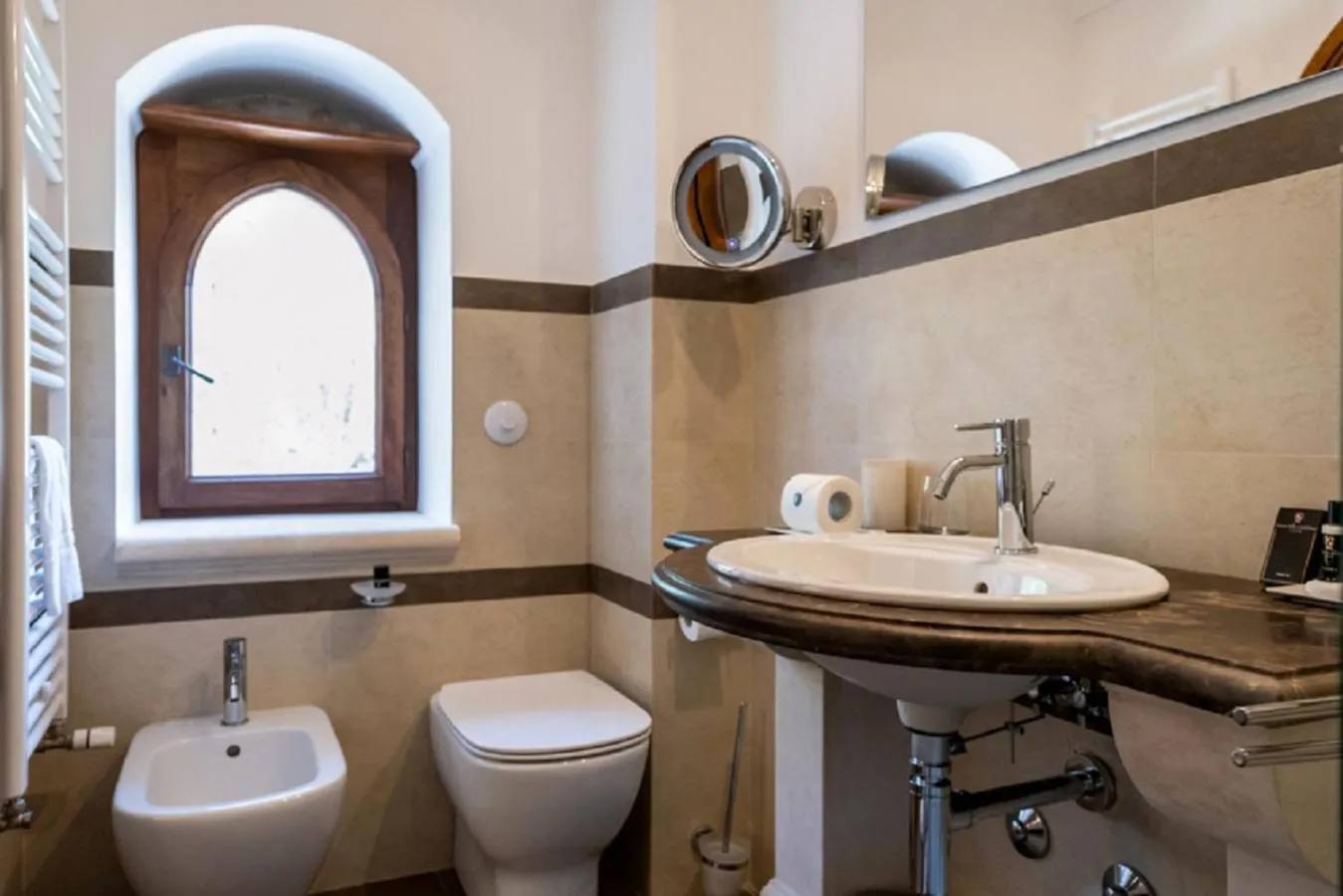 Bathroom in Eremo Della Giubiliana