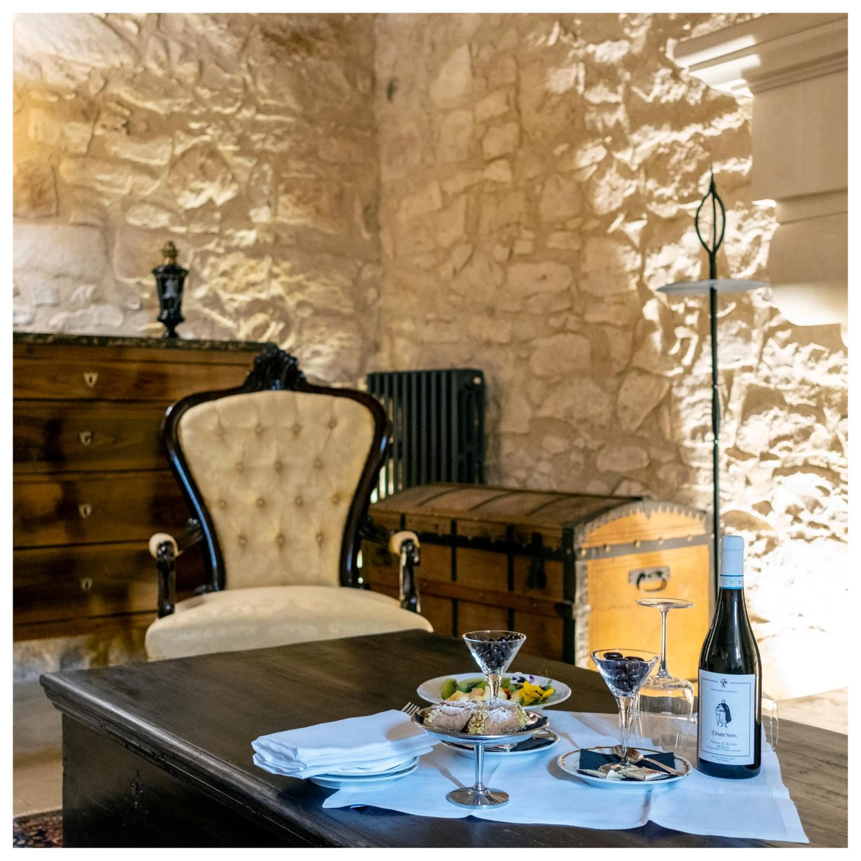 Living room in Eremo Della Giubiliana