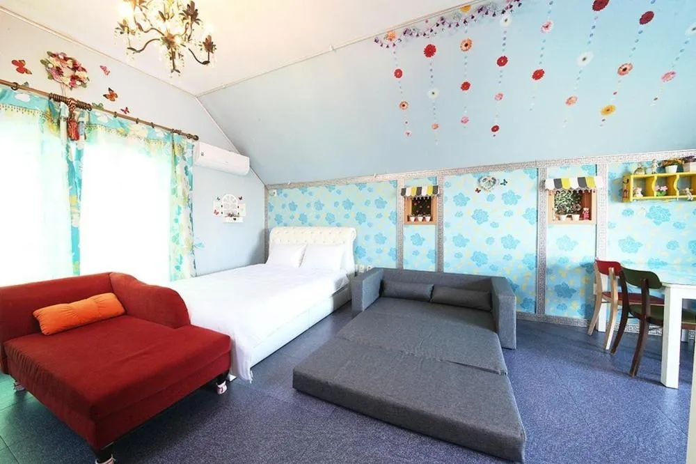 Bed in Gangneung Maison de Rose