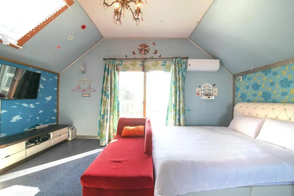 Bed in Gangneung Maison de Rose