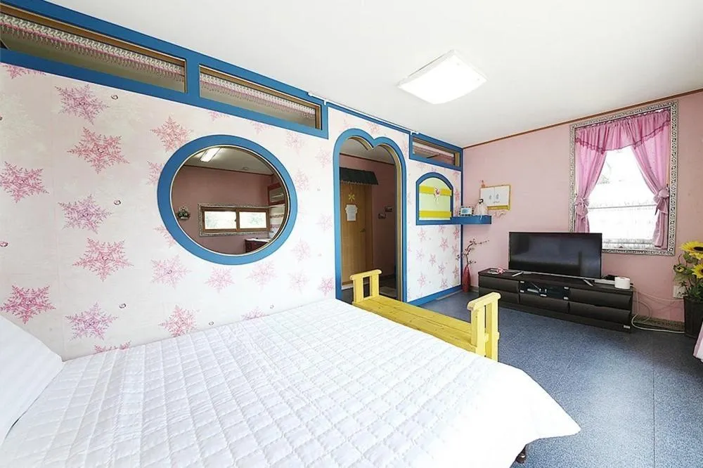 Bed in Gangneung Maison de Rose