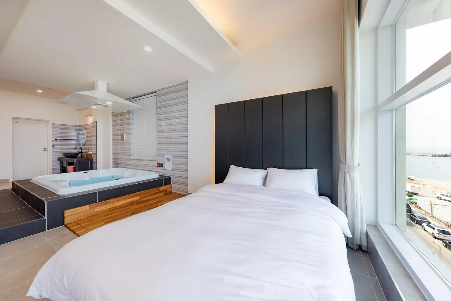 Bed in Sokcho 828 Spa Pension