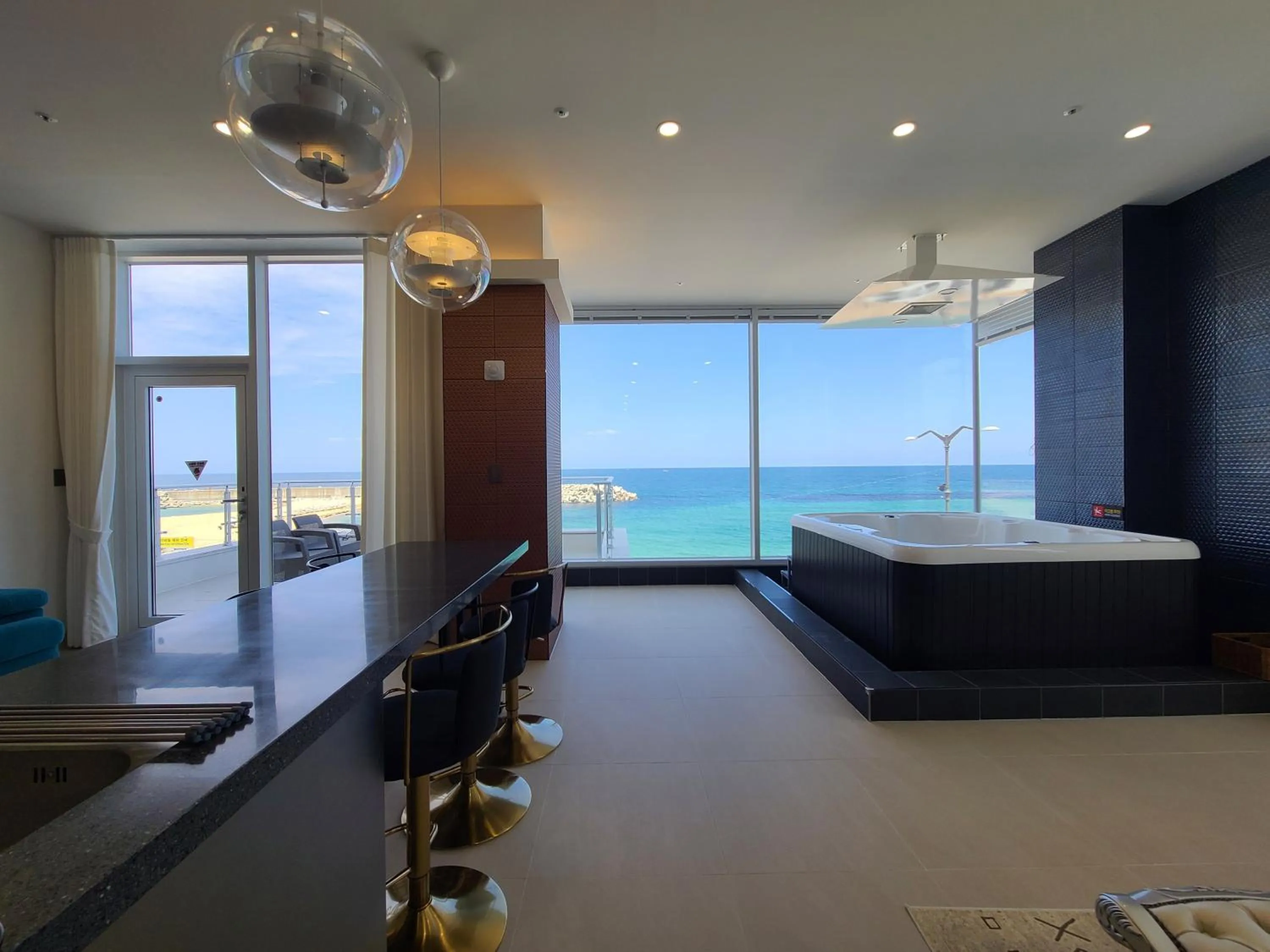 Bed in Sokcho 828 Spa Pension