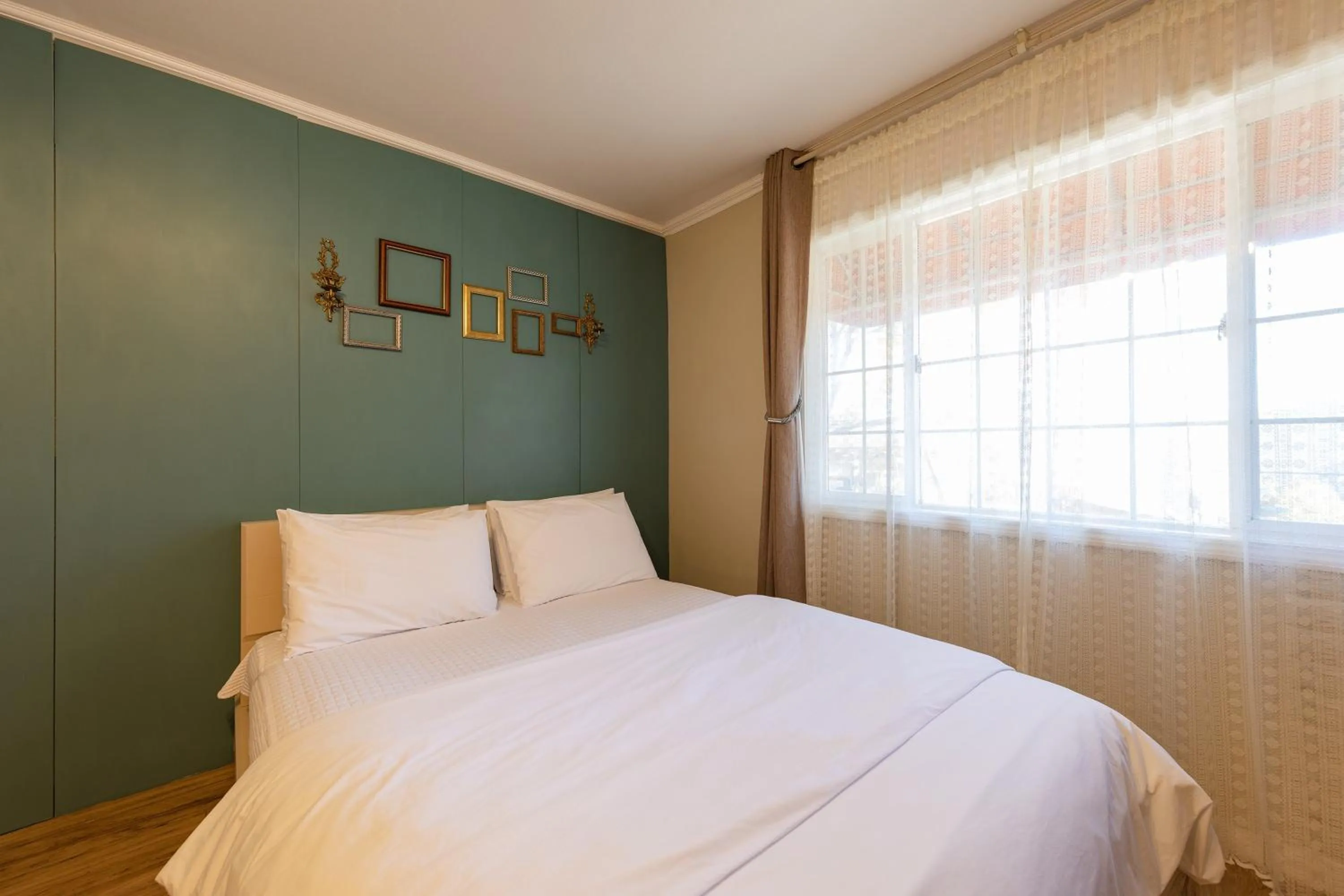 Bed in Gapyeong Morning Calm Pension