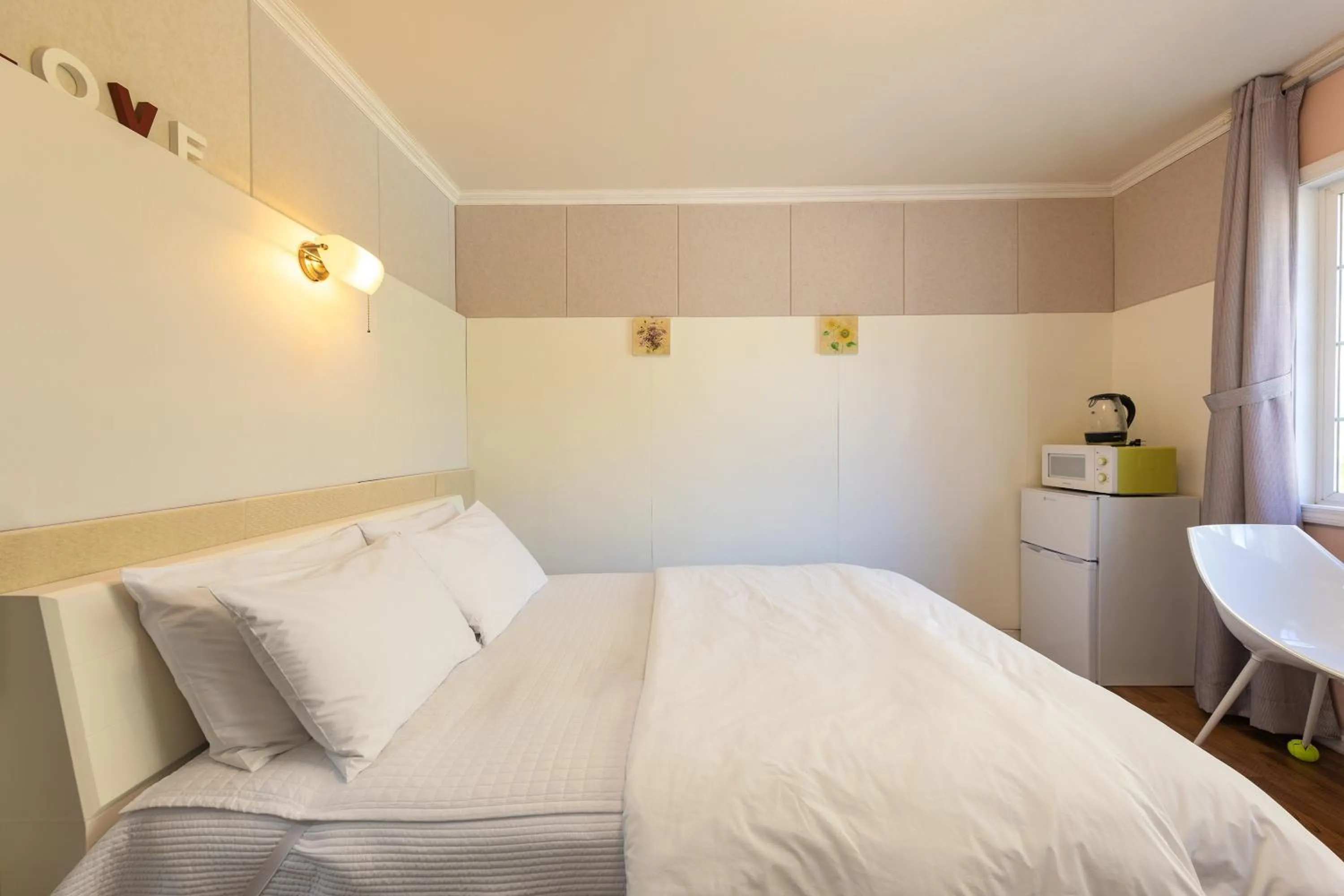 Bed in Gapyeong Morning Calm Pension