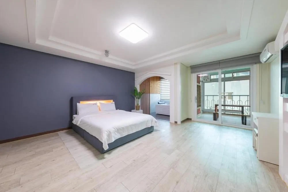 Bed in Gyeongju Cookie and Jelly Pension