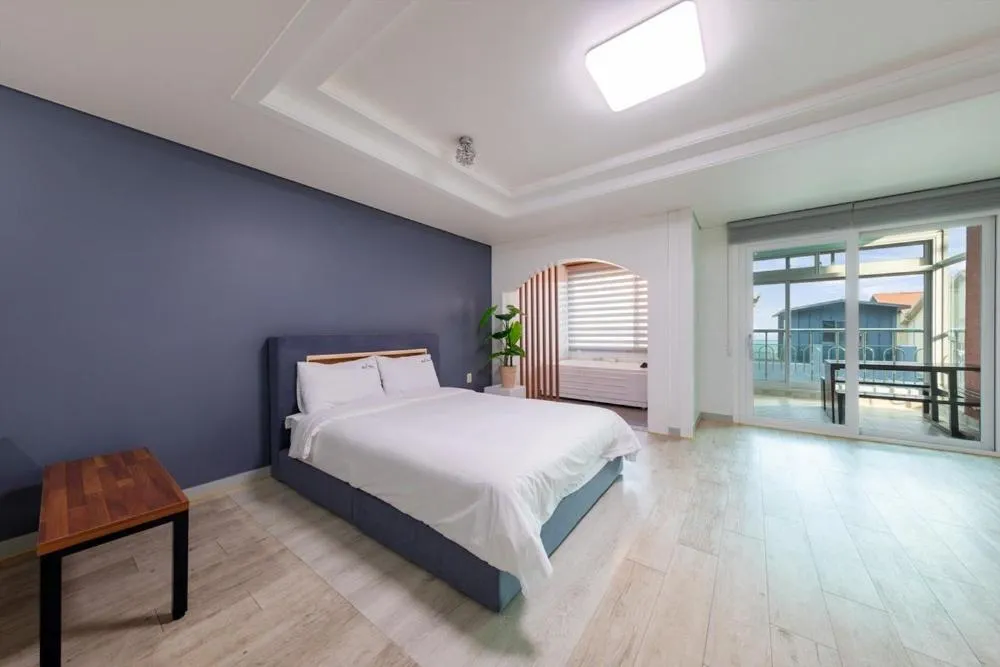 Bed in Gyeongju Cookie and Jelly Pension