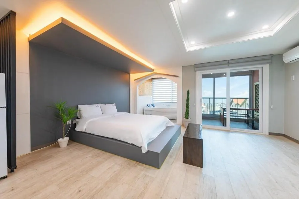 Bed in Gyeongju Cookie and Jelly Pension