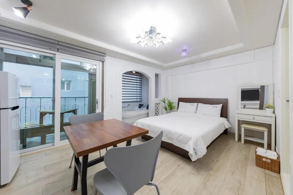 Bed in Gyeongju Cookie and Jelly Pension