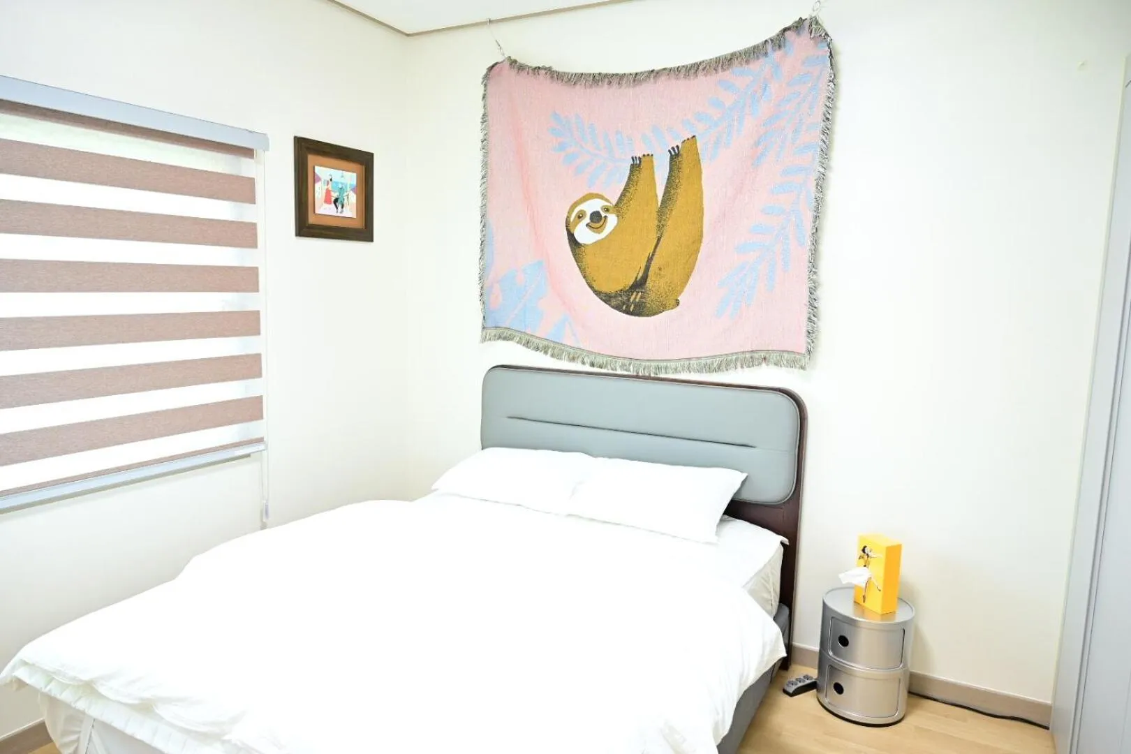 Bed in Goseung Luceluna Pension