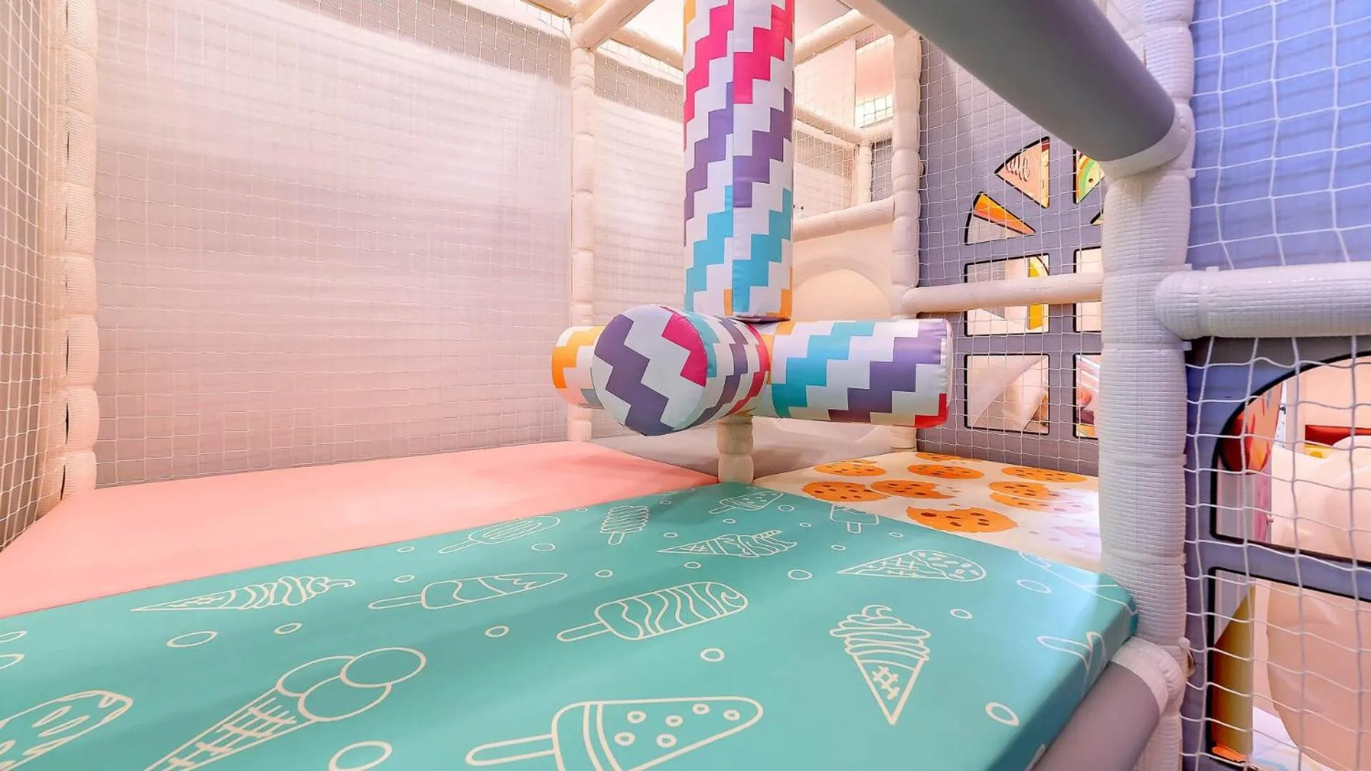 Bed in Gyeonju Coo n eye kids poolvilla