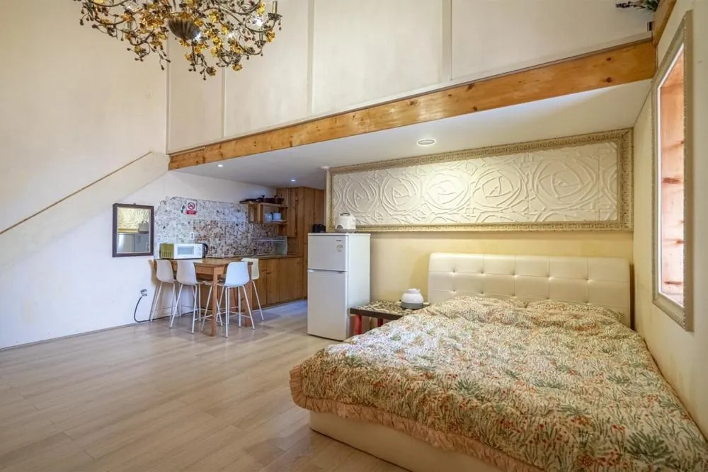 Bed in Daebudo Ara Pension