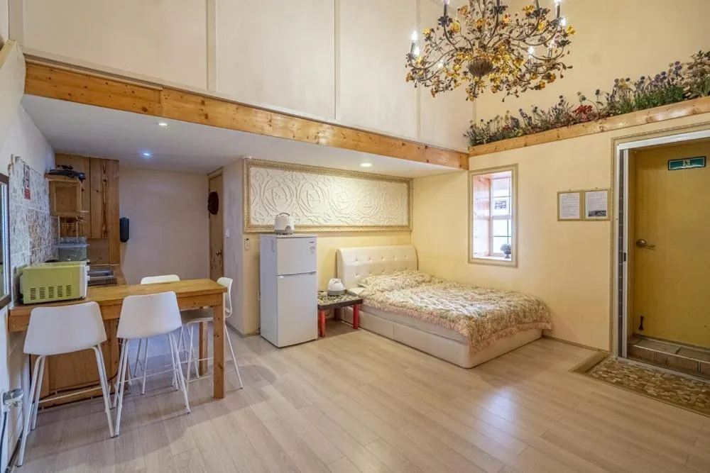 Bed in Daebudo Ara Pension