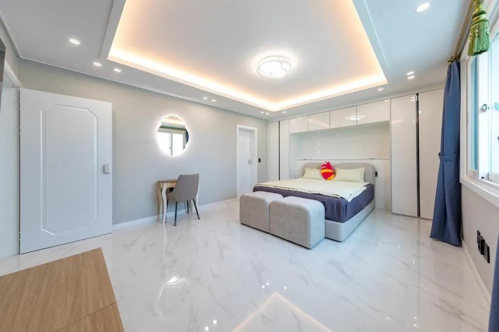 Bed in Gangneung Hanbit Stay