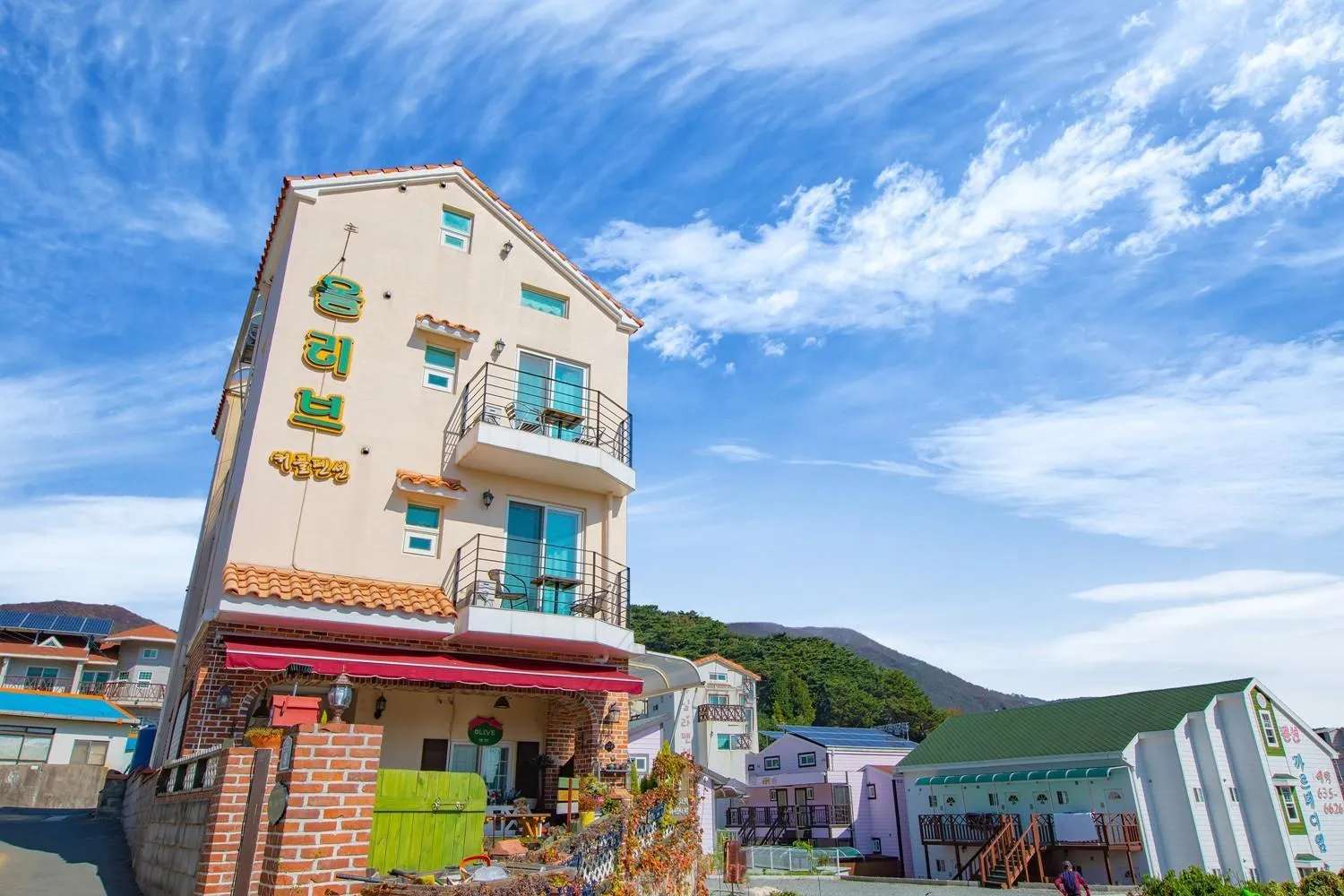 Geoje olive couple pension
