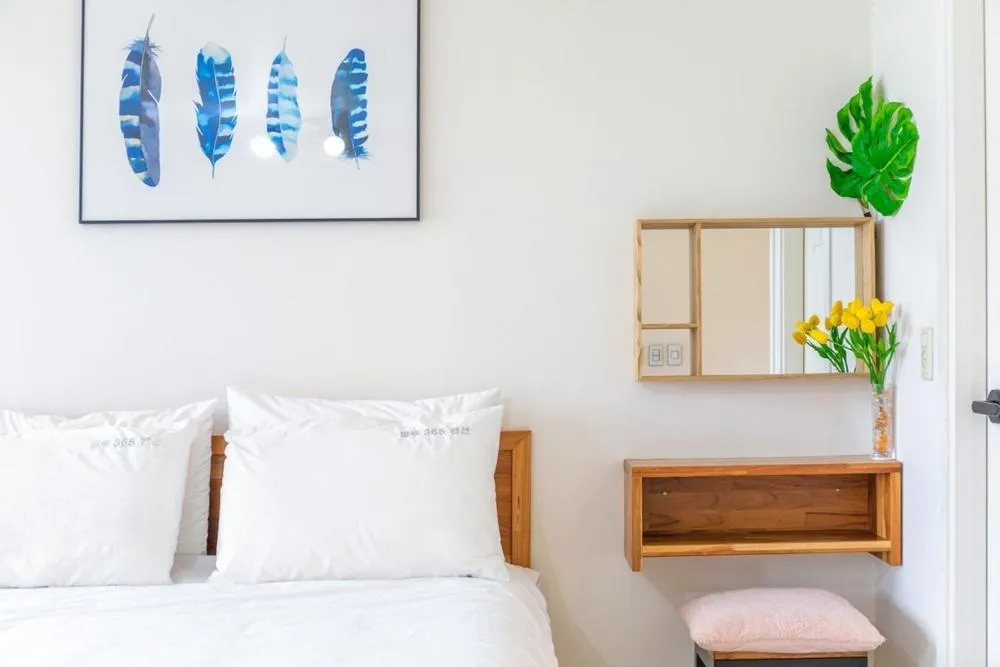 Bed in Gyeongju Blue 365 Pension