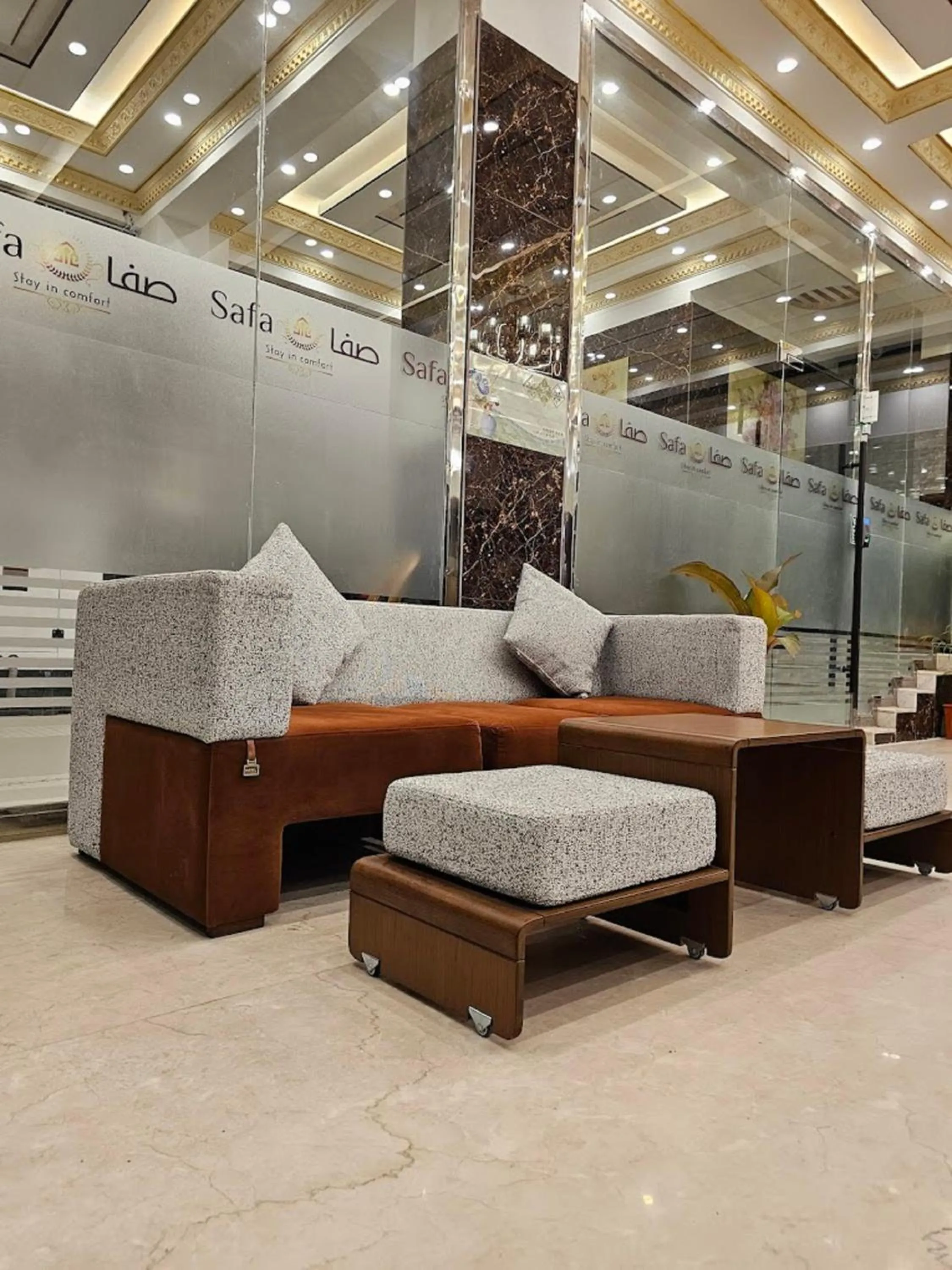 Seating area in Hotel Safa Residency - DHAKA