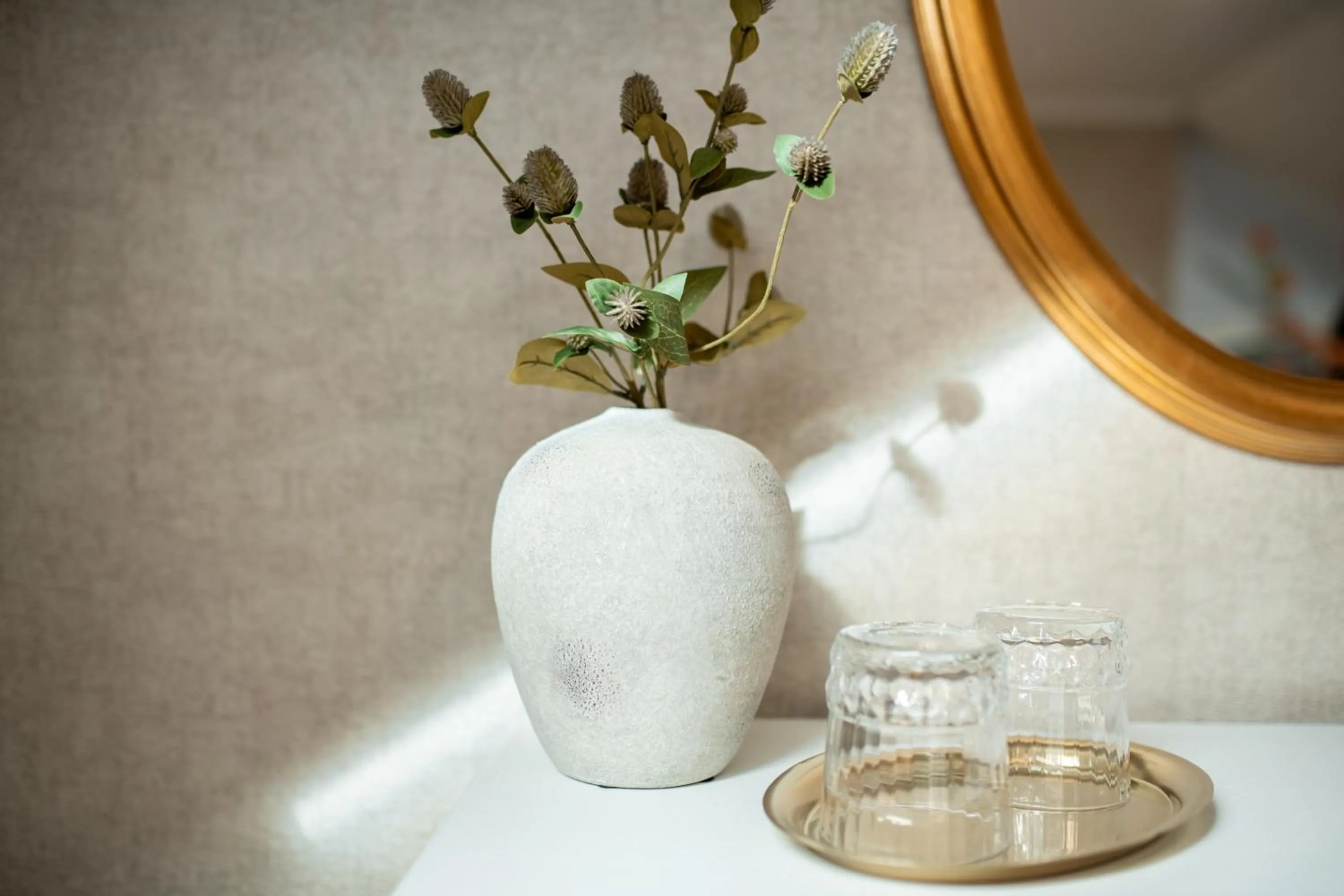 Decorative detail in Olivia 9teen Hotel Boutique