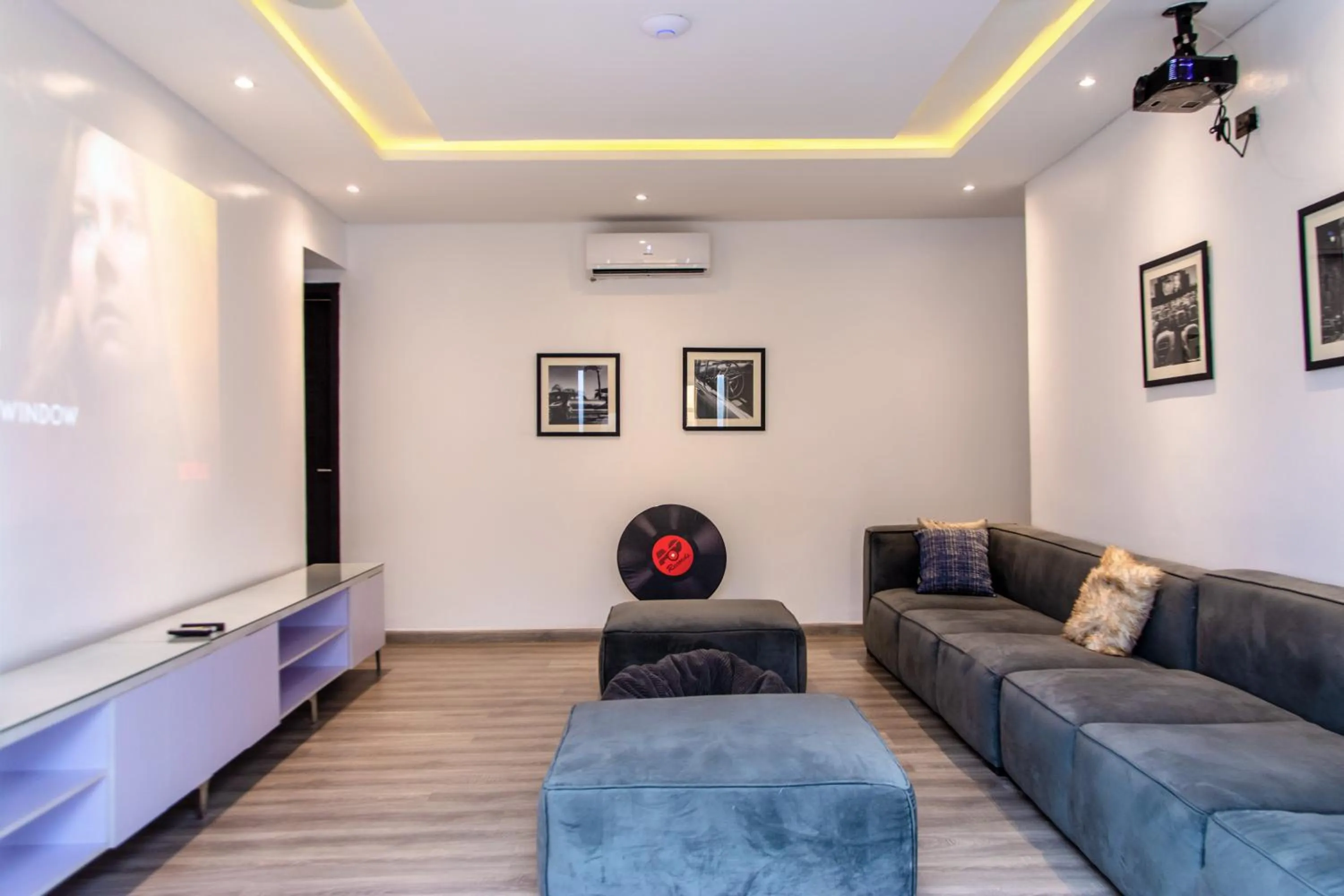 Living room in George Residence Lekki