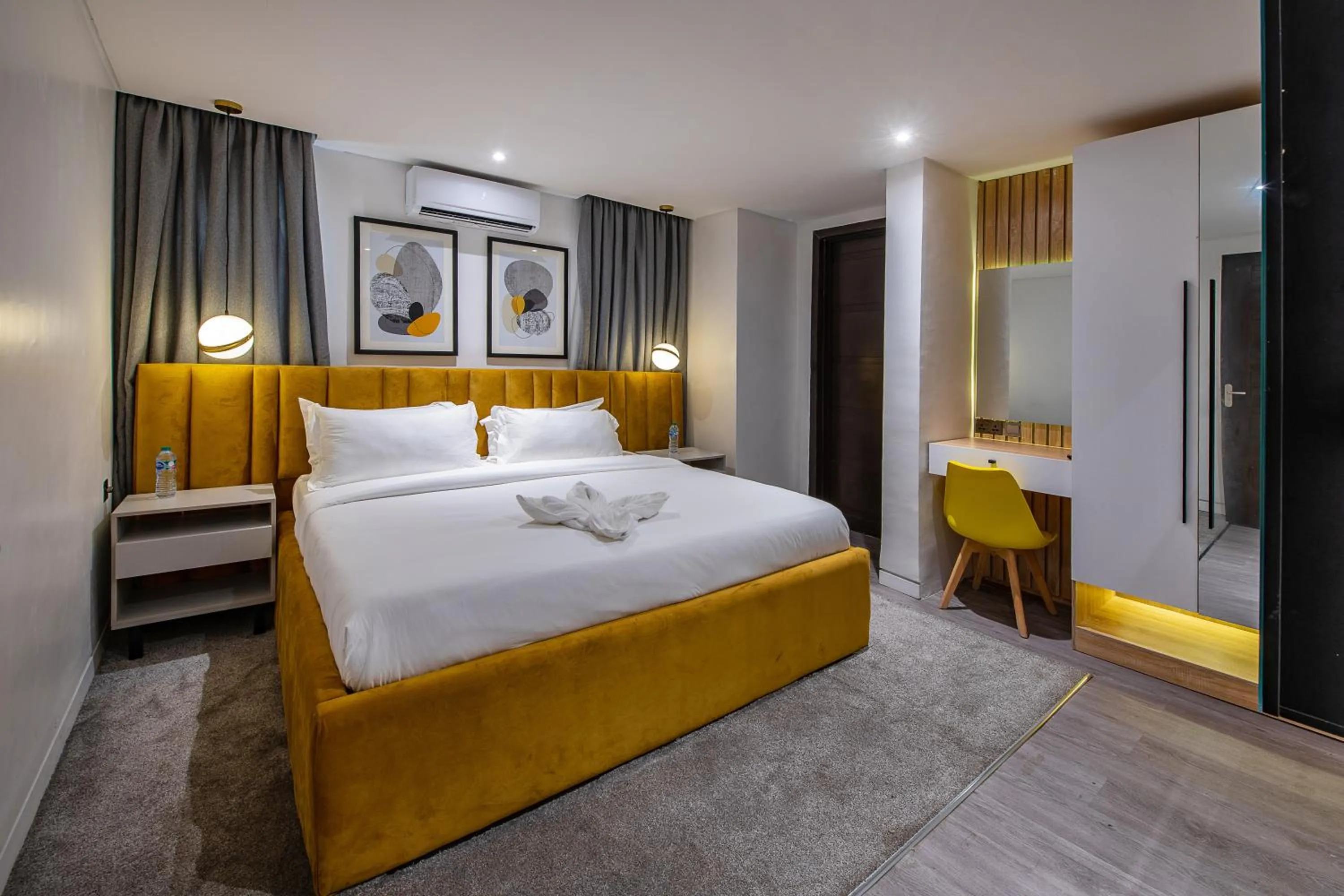 Bed in George Residence Lekki