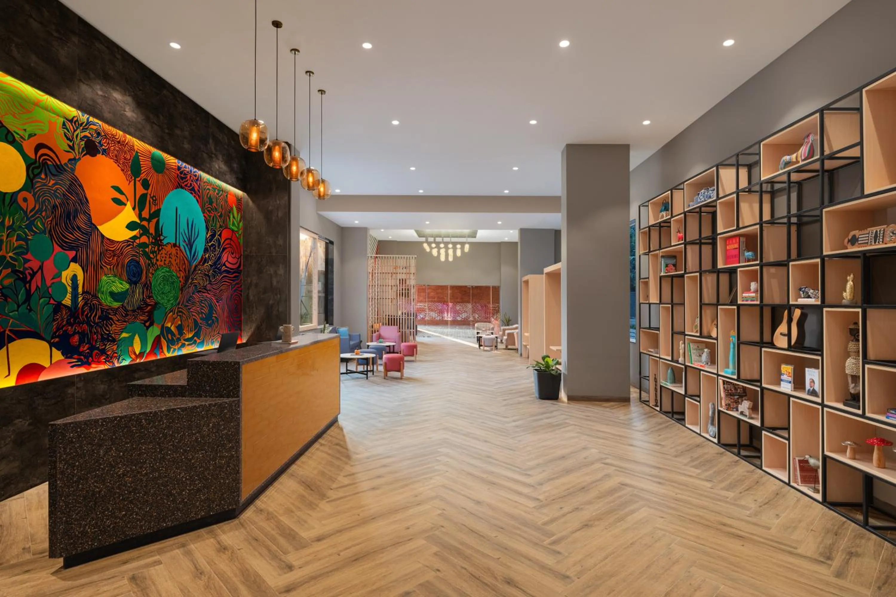 Lobby or reception in Ginger Goa Candolim