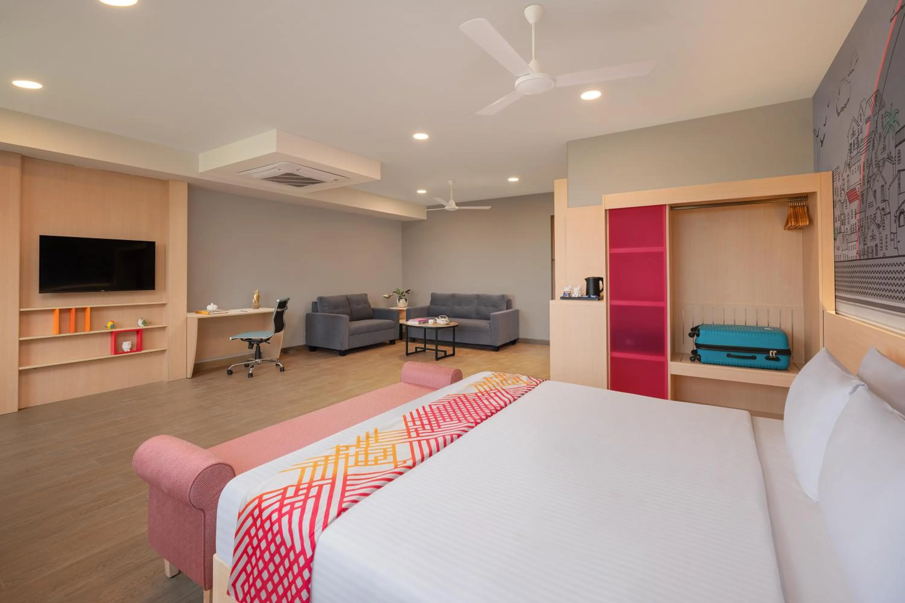 Bed in Ginger Goa Candolim