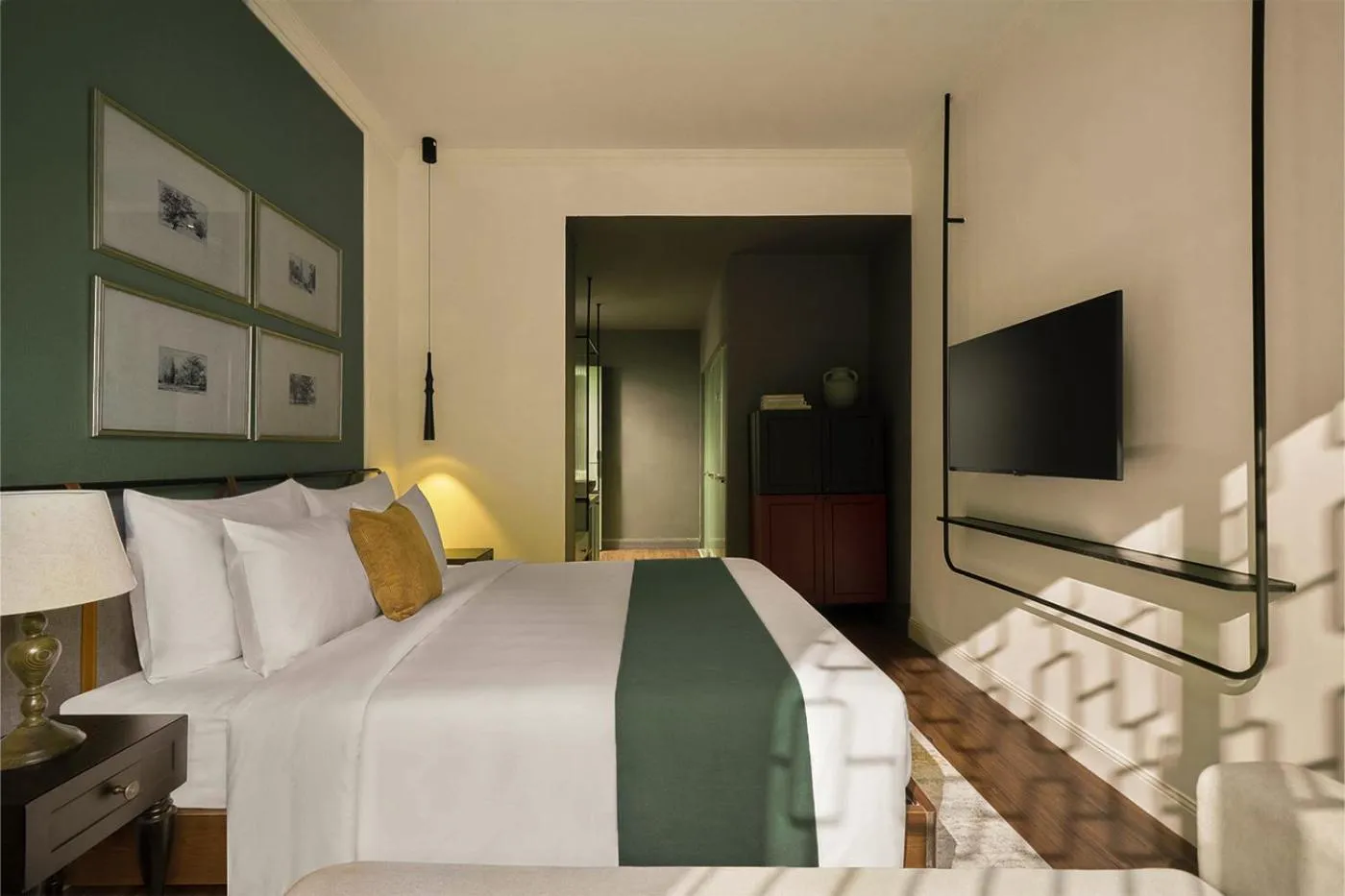 TV and multimedia, Bed in Signature by M Village Danang Heritage, A modern luxury stay