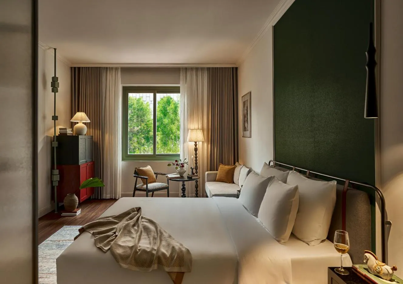 Bed in Signature by M Village Danang Heritage, A modern luxury stay