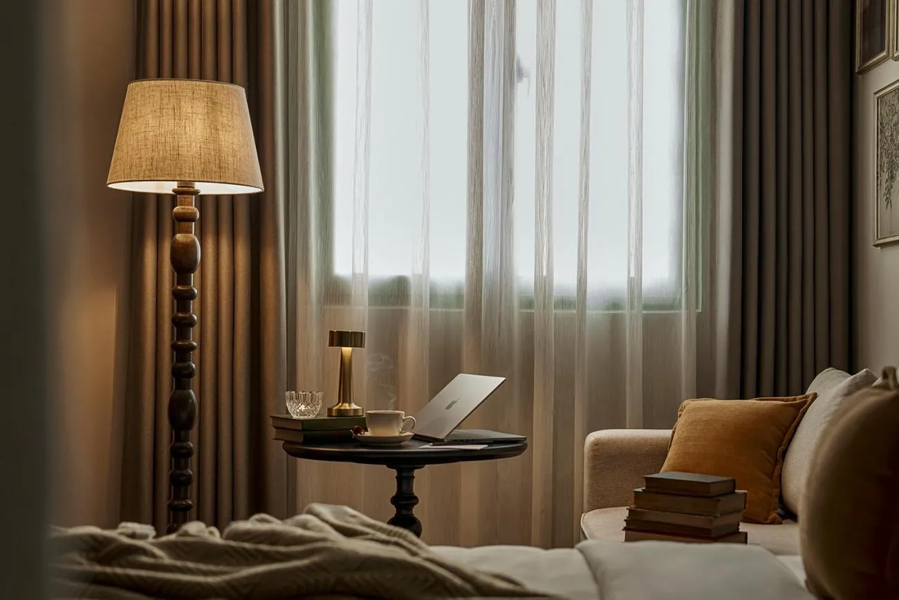 Seating area in Signature by M Village Danang Heritage, A modern luxury stay