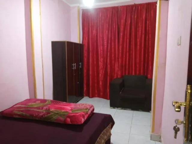 Bed in Pyramids View