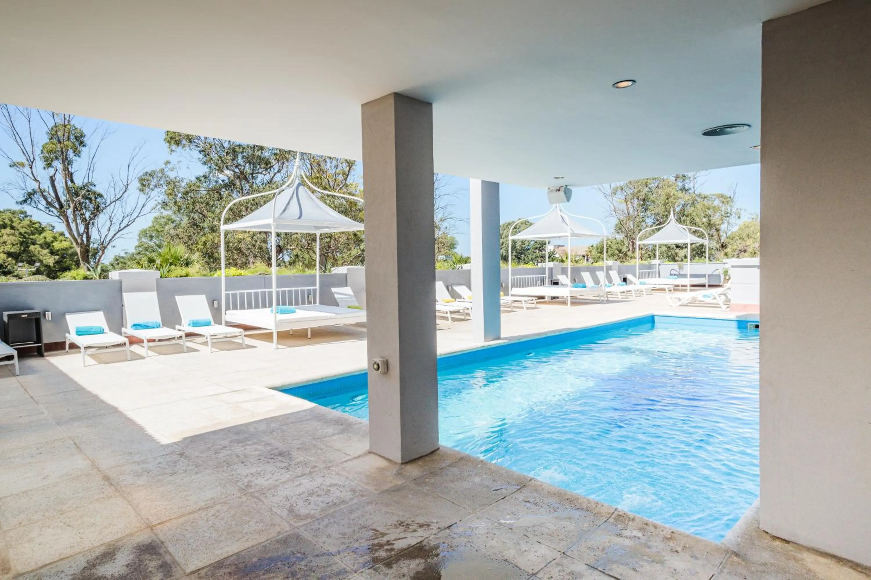 Solarium in Garden Suites Pinamar