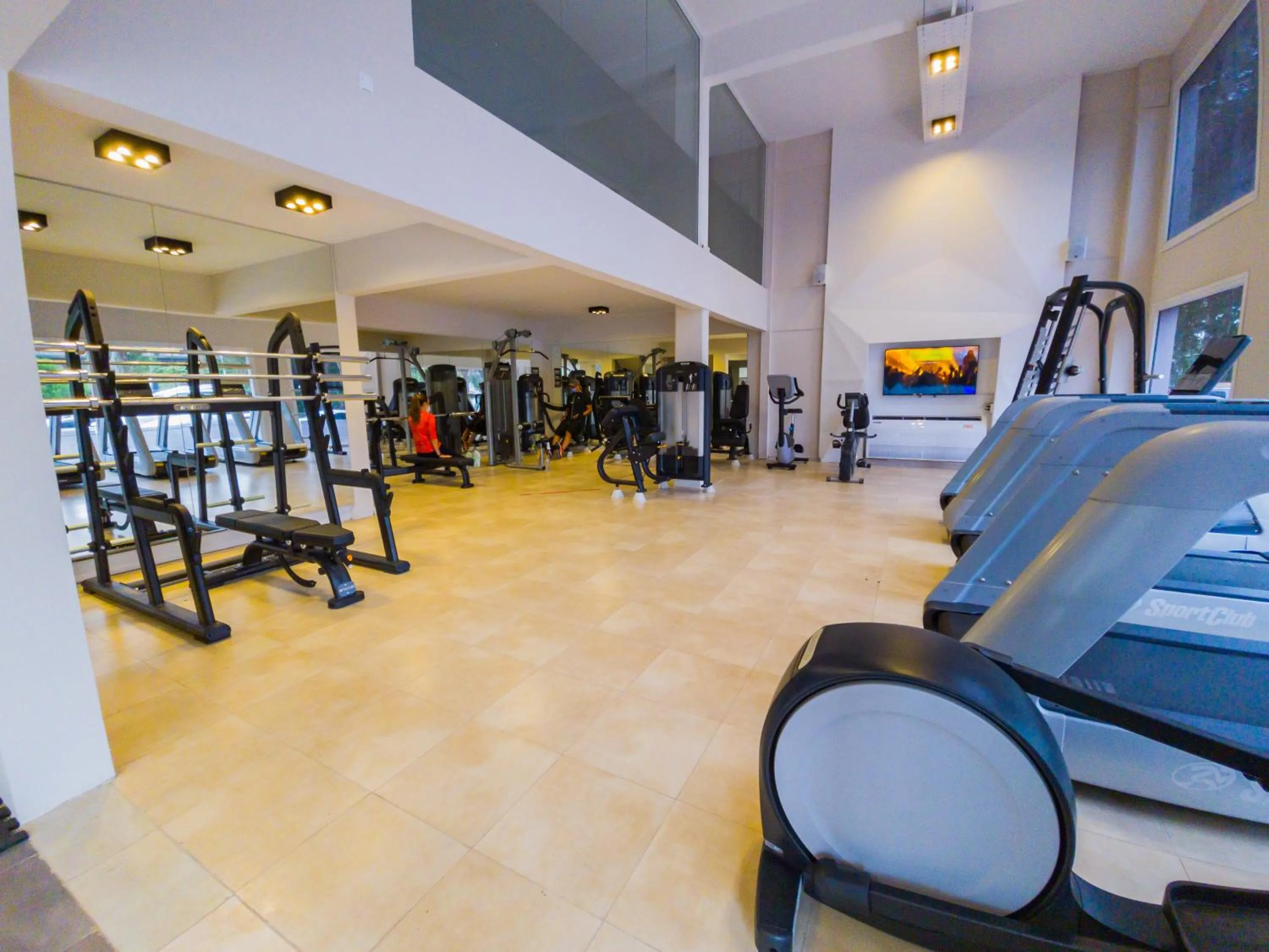 Fitness centre/facilities in Garden Suites Pinamar