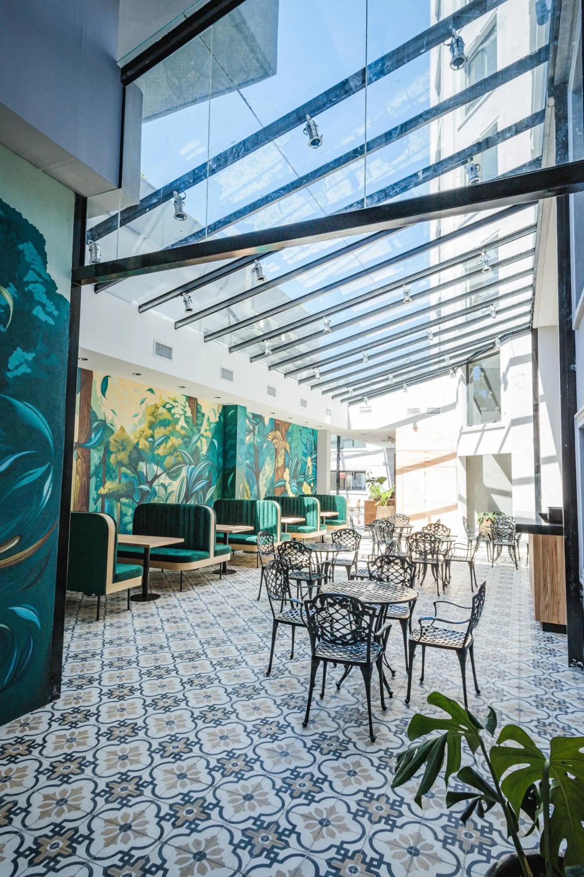 Lounge or bar in Garden Suites Pinamar