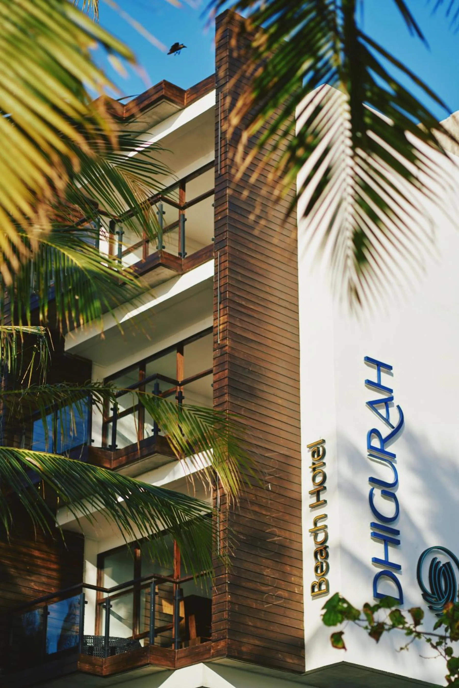 Property building in Beach Hotel Dhigurah