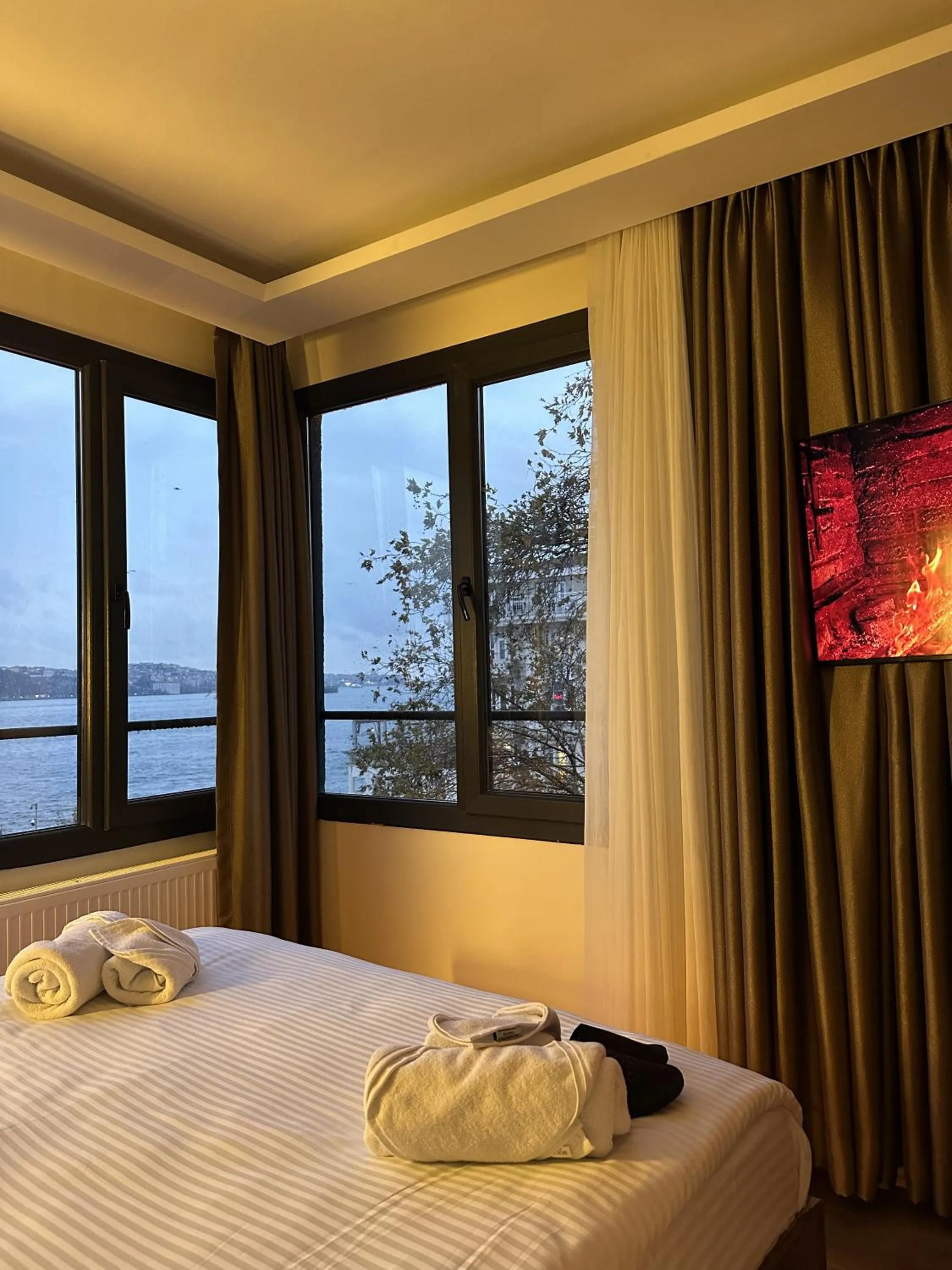 Bed in Lokka Hotel Ortakoy