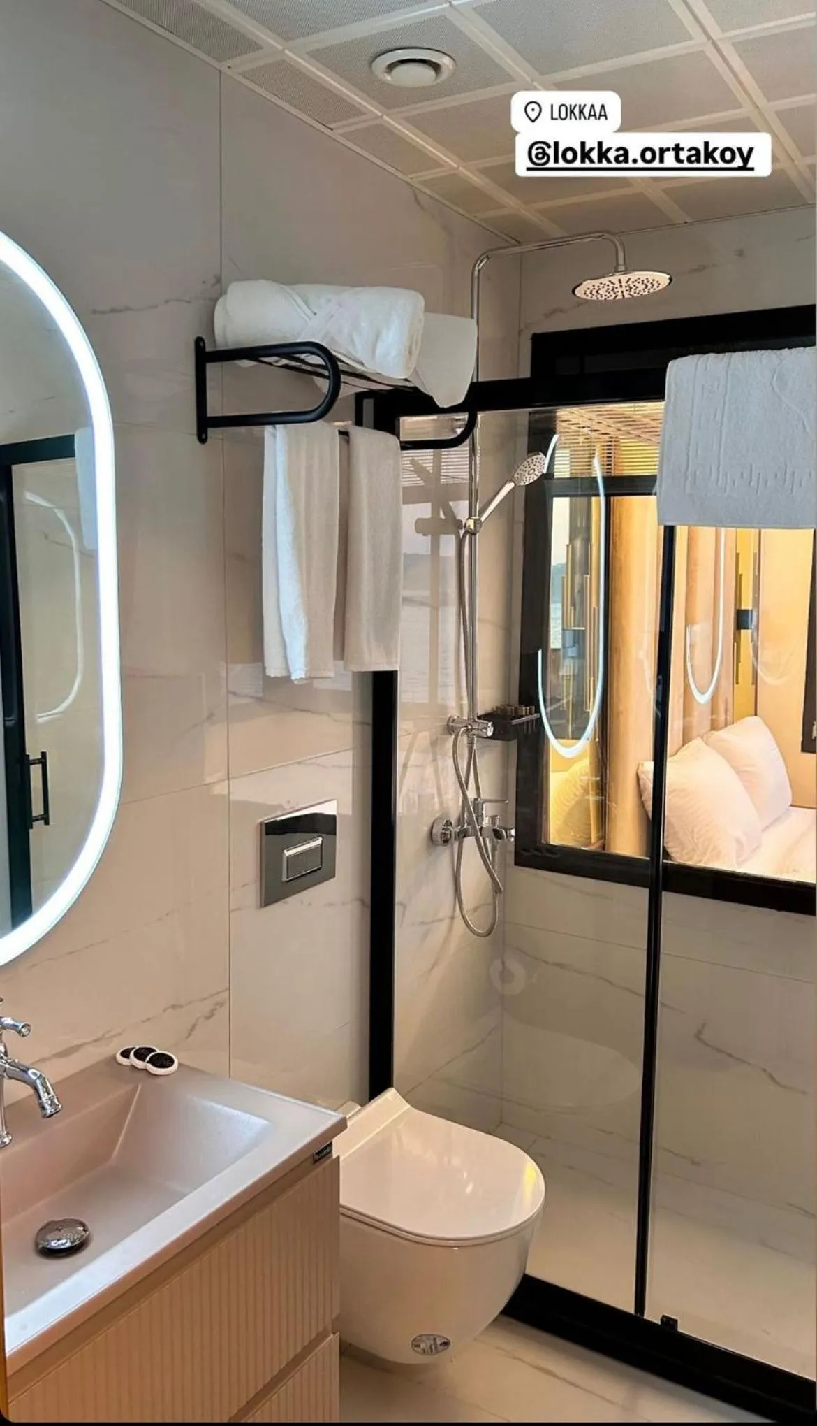 Bathroom in Lokka Hotel Ortakoy