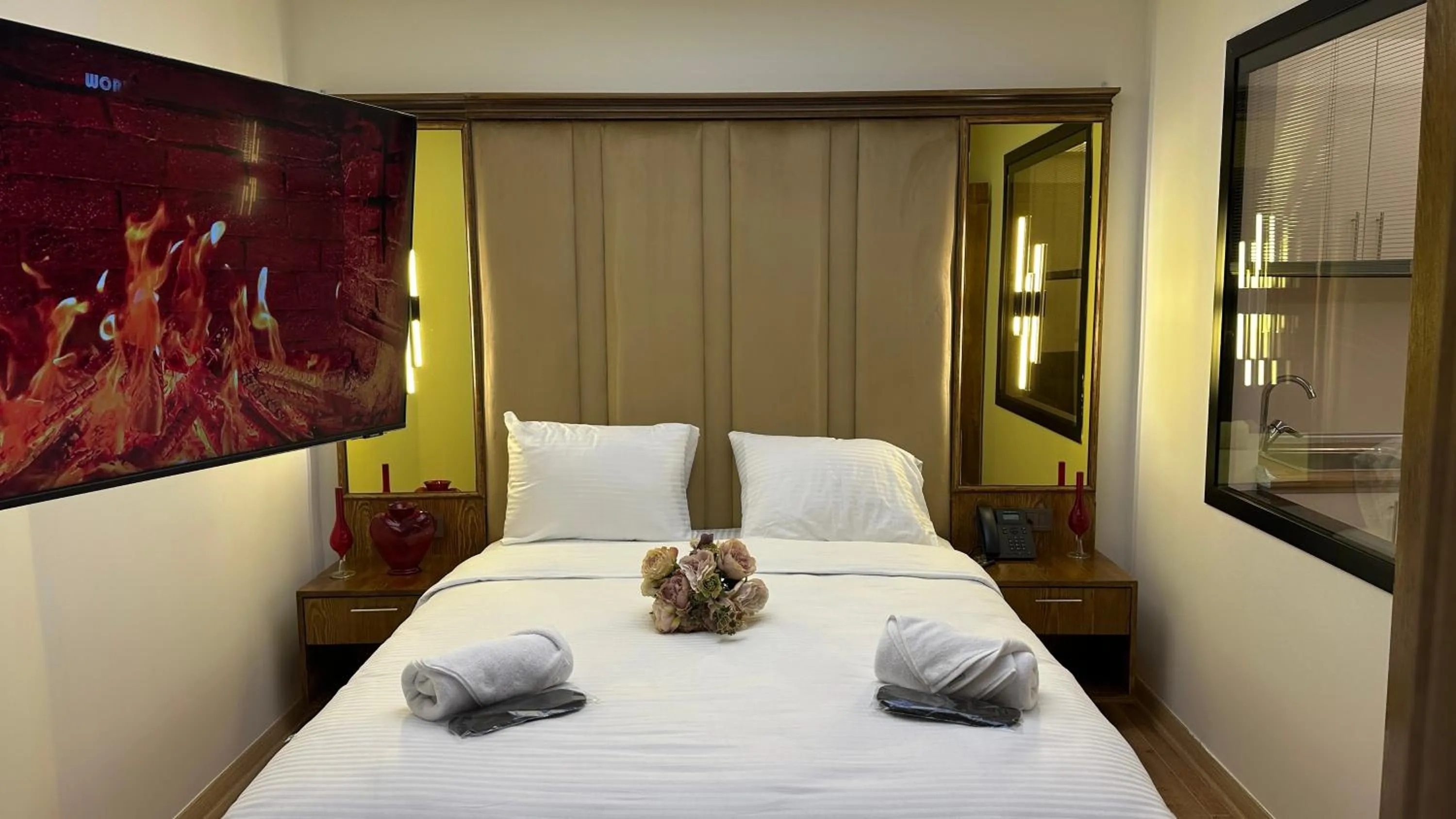 Bed in Lokka Hotel Ortakoy