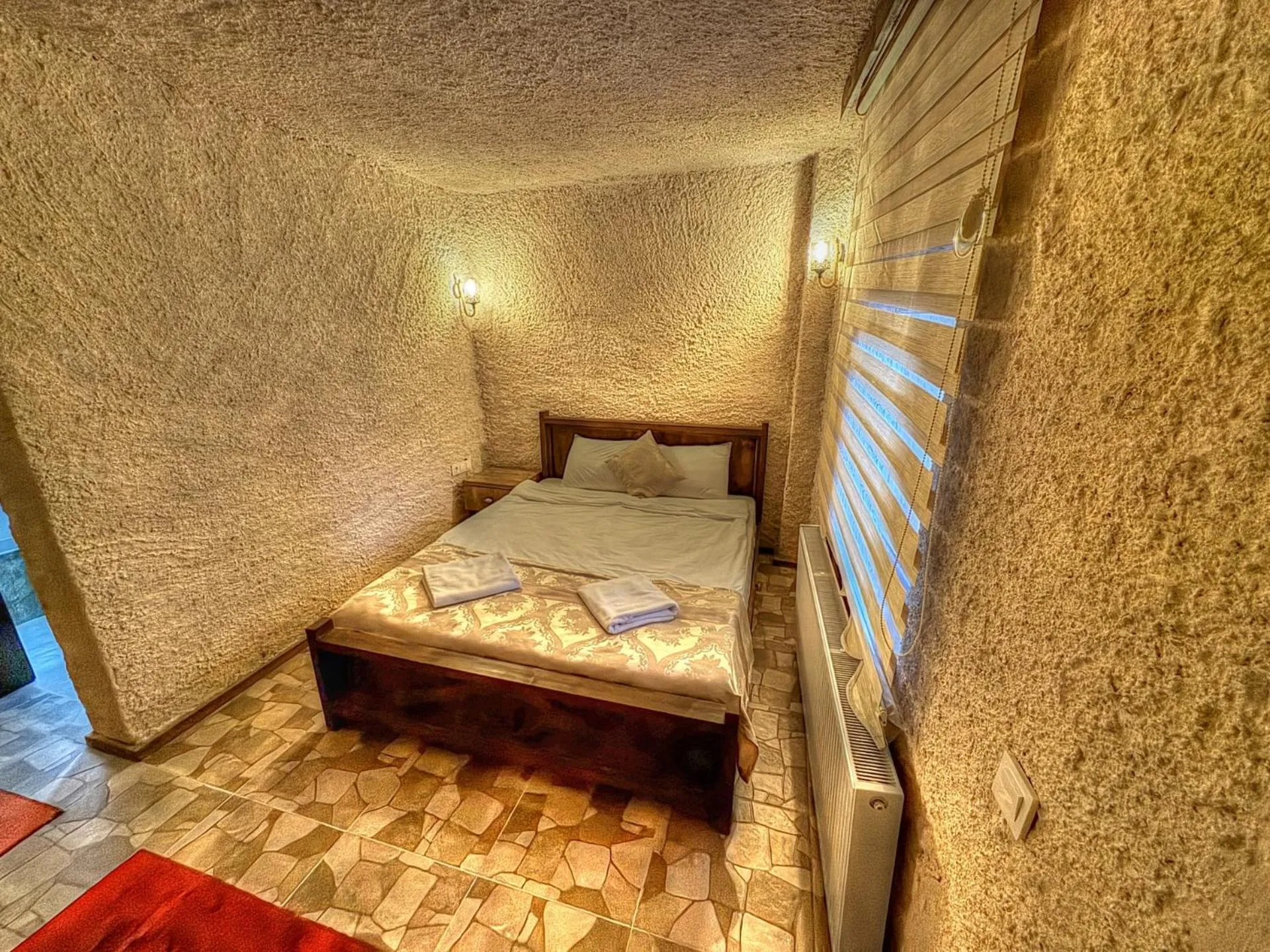 Bed in Panda Stone House