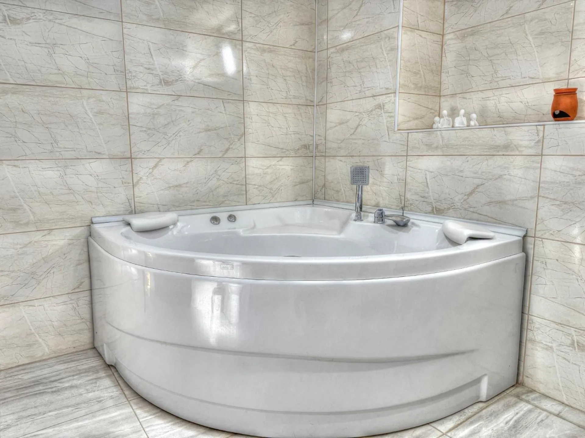 Hot Tub in Panda Stone House