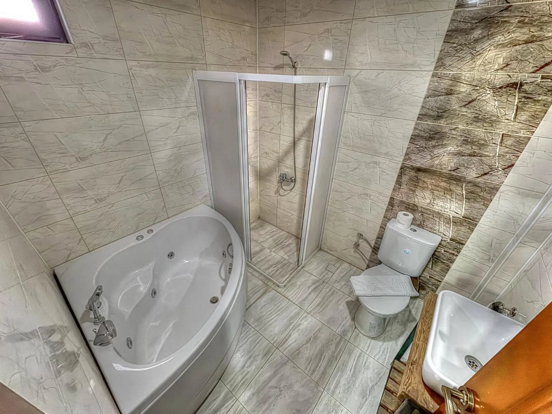 Shower in Panda Stone House